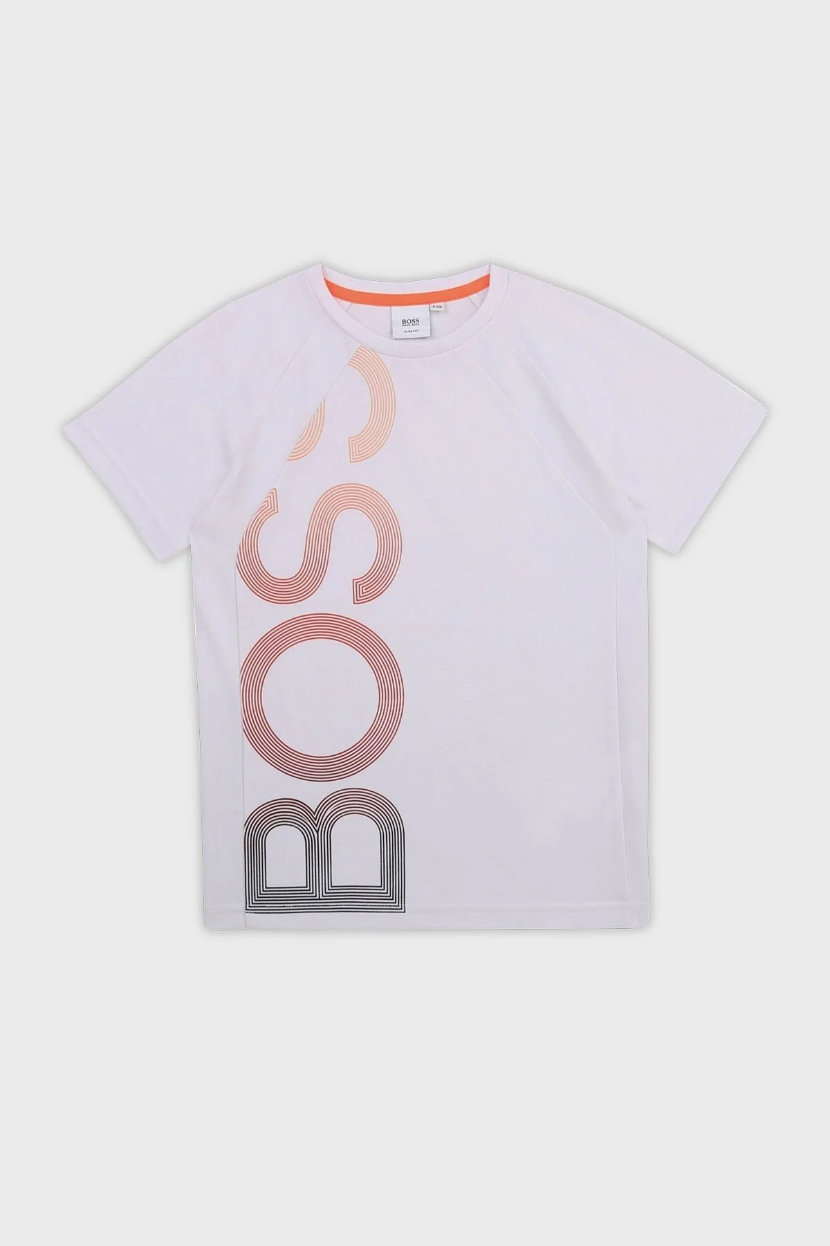 Hugo Boss Pamuklu Bisiklet Yaka Çocuk T Shirt 25L07/10B WHITE BEYAZ - 1