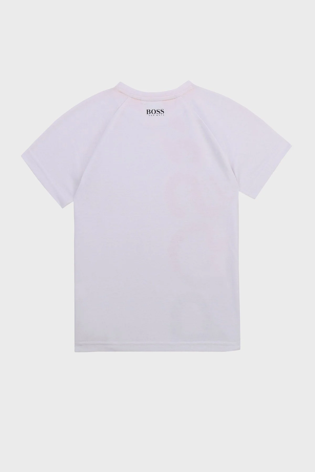Hugo Boss Pamuklu Bisiklet Yaka Çocuk T Shirt 25L07/10B WHITE BEYAZ - 2