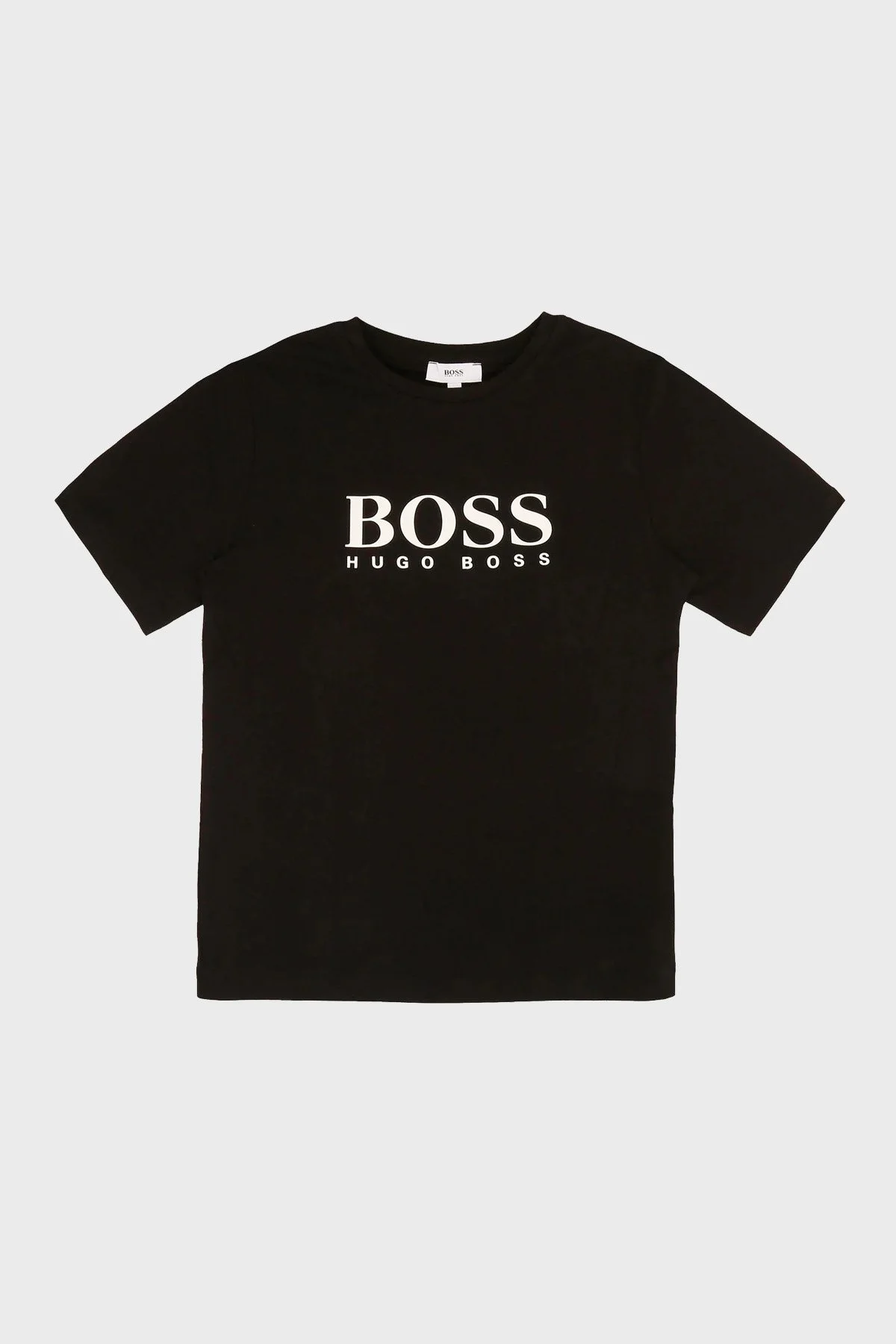 Hugo Boss Pamuklu Bisiklet Yaka Çocuk T Shirt 25P13/09B BLACK SİYAH - 1
