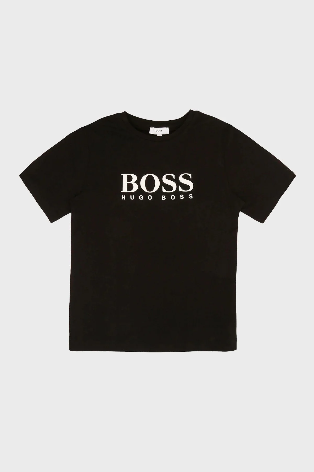 Hugo Boss Pamuklu Bisiklet Yaka Çocuk T Shirt 25P13/09B BLACK SİYAH - 1