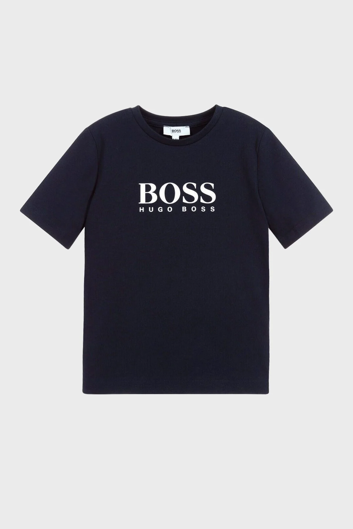 Hugo Boss Pamuklu Bisiklet Yaka Çocuk T Shirt 25P13/849 MARINE LACİVERT - 1
