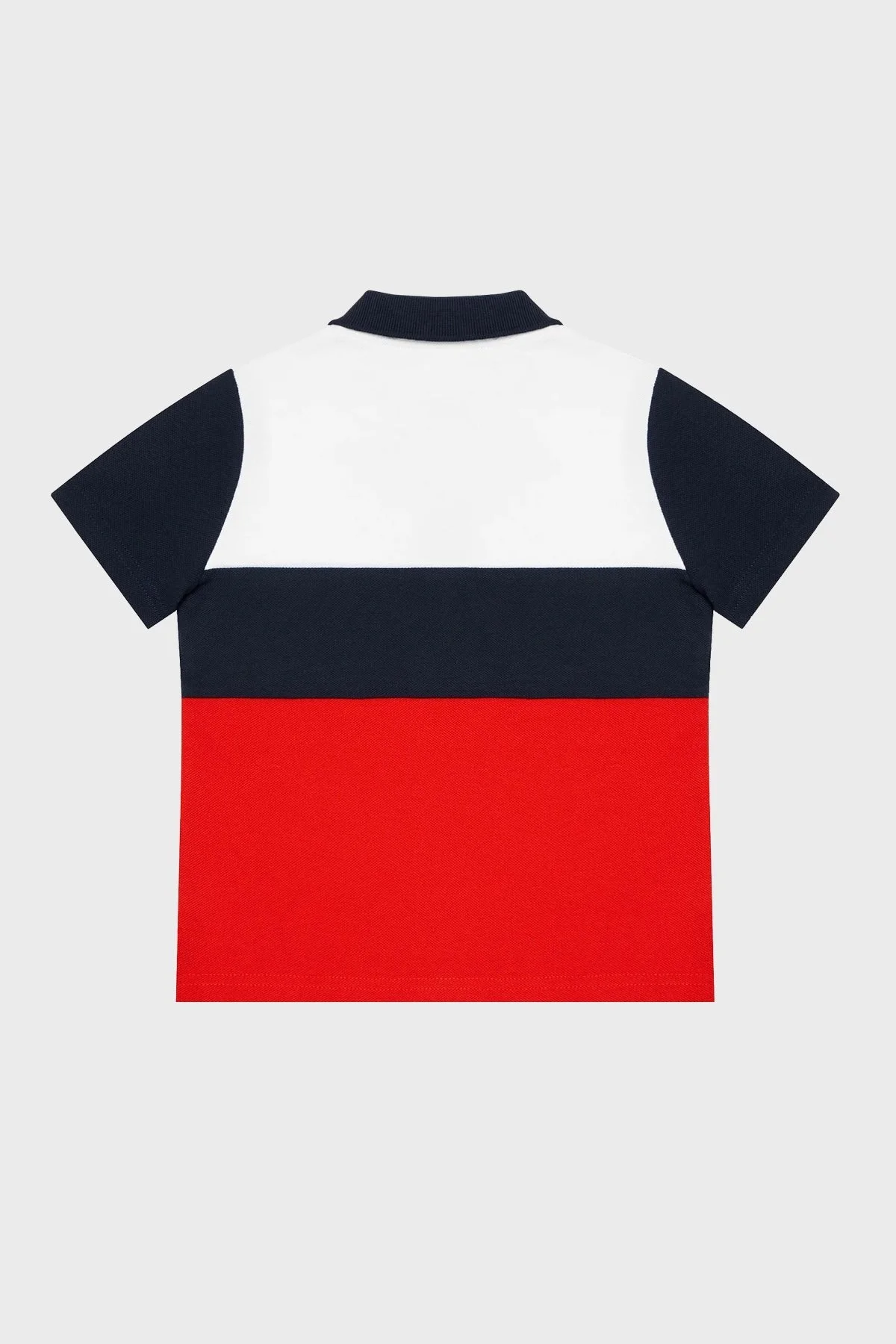 Hugo Boss Pamuklu Çocuk Polo Yaka T Shirt 25L25/Z40 BICOLOR KIRMIZI-BEYAZ-LACİVERT - 2