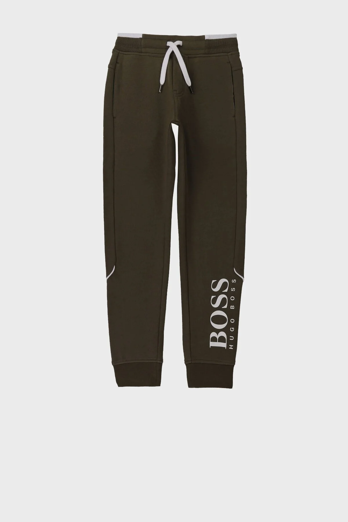 Hugo Boss Pamuklu Jogger Çocuk Pantolon 24M35/64C KAKI HAKİ - 1