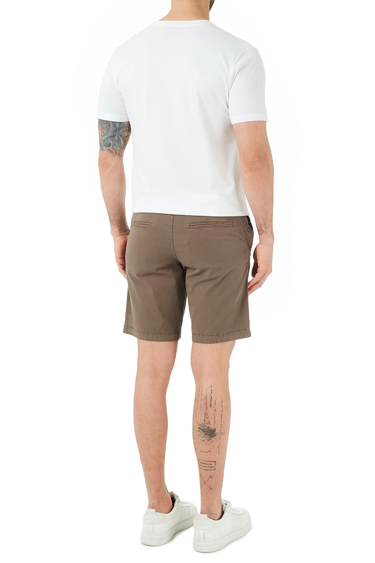 Hugo Boss Pamuklu Slim Fit Erkek Short 50447772 250 BEJ - 5