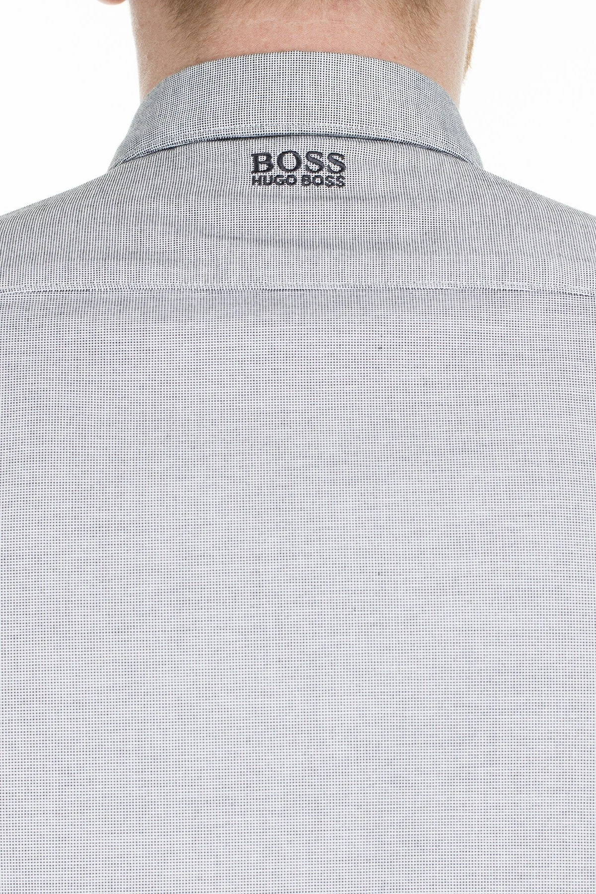 Hugo Boss Regular Fit Erkek Gömlek S 50381583 001 GRİ - 7