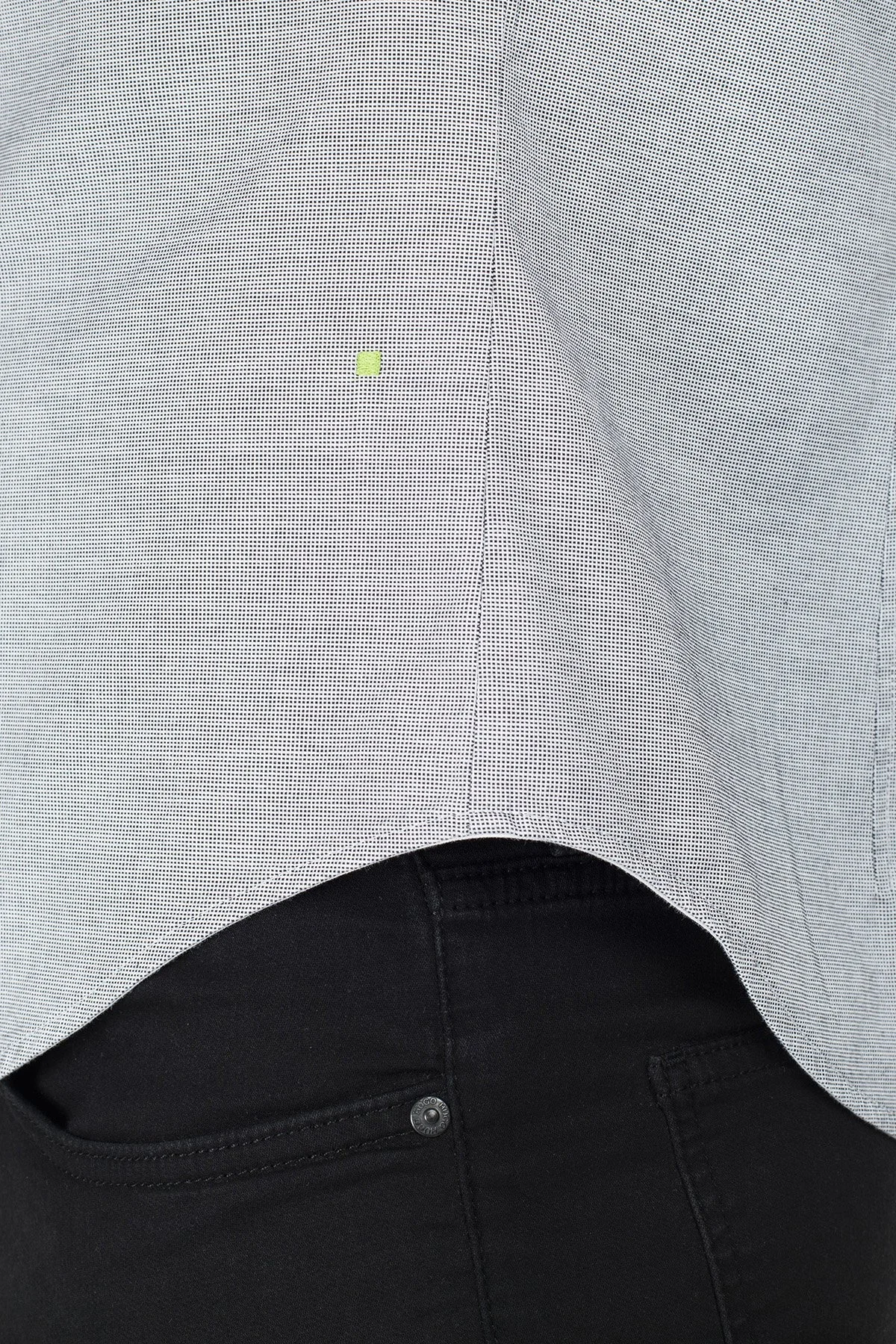 Hugo Boss Regular Fit Erkek Gömlek S 50381583 001 GRİ - 8