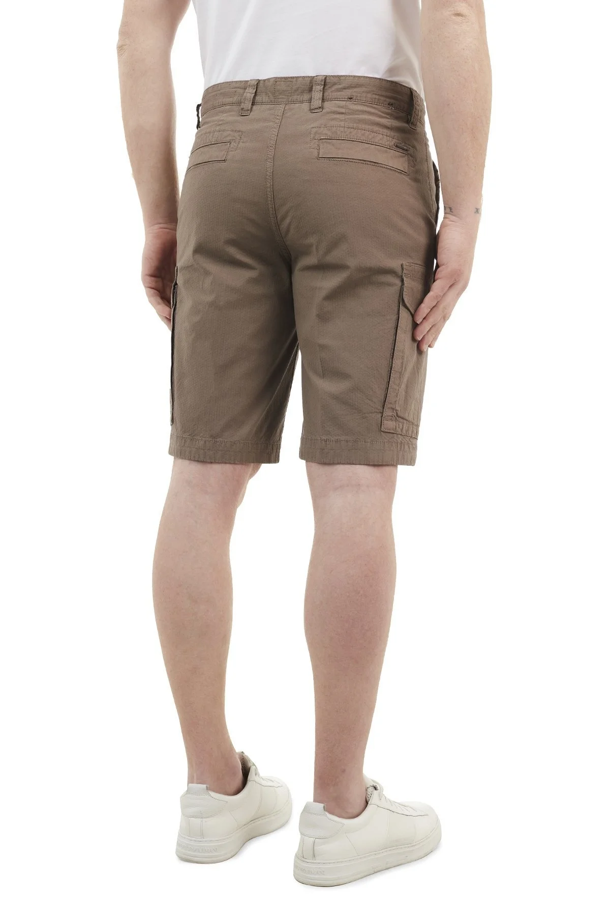 Hugo Boss Relaxed Fit Cepli Pamuklu Erkek Short 50448407 250 BEJ - 3