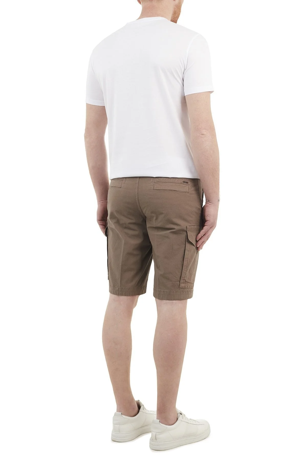 Hugo Boss Relaxed Fit Cepli Pamuklu Erkek Short 50448407 250 BEJ - 5