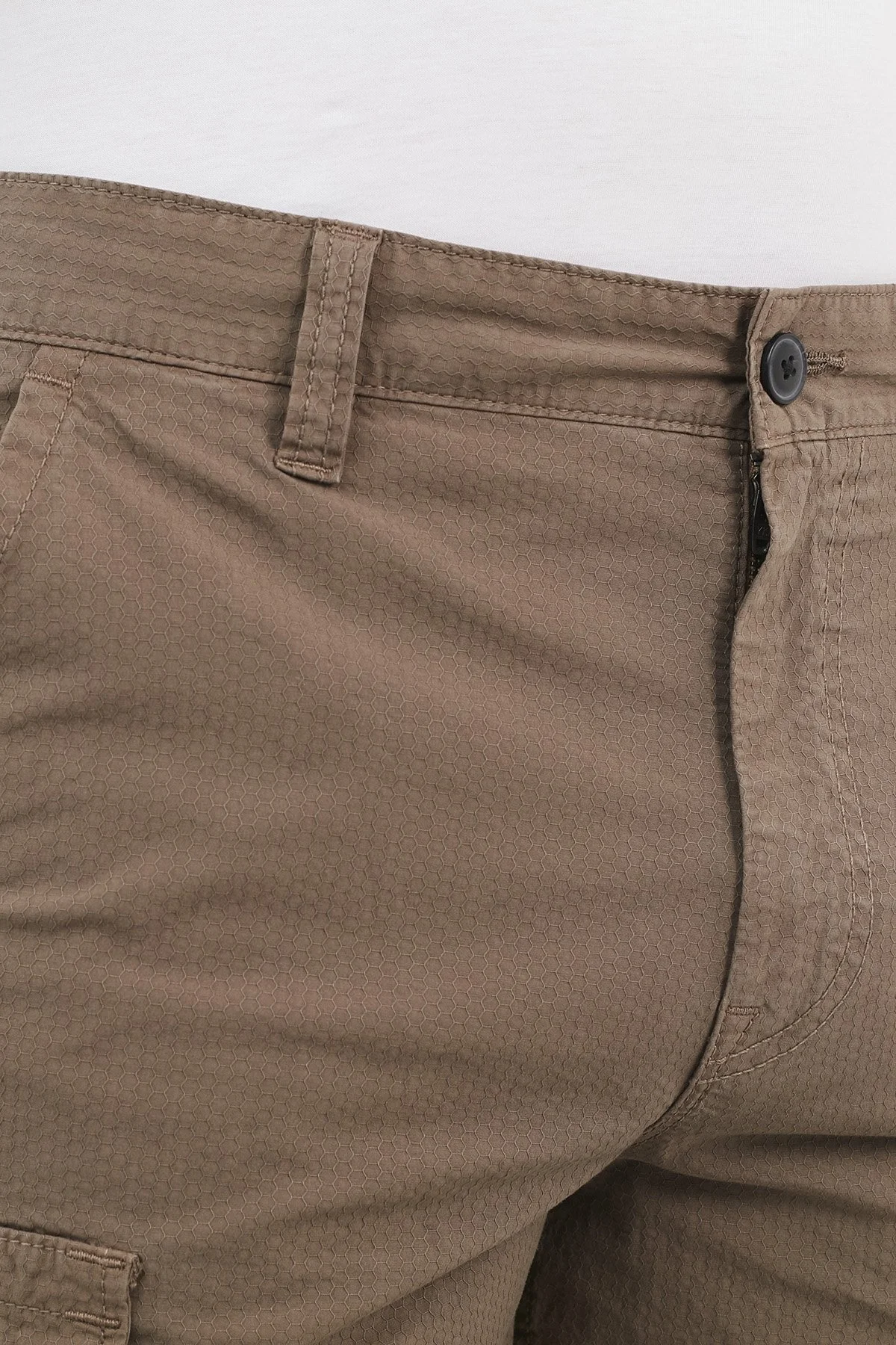 Hugo Boss Relaxed Fit Cepli Pamuklu Erkek Short 50448407 250 BEJ - 6