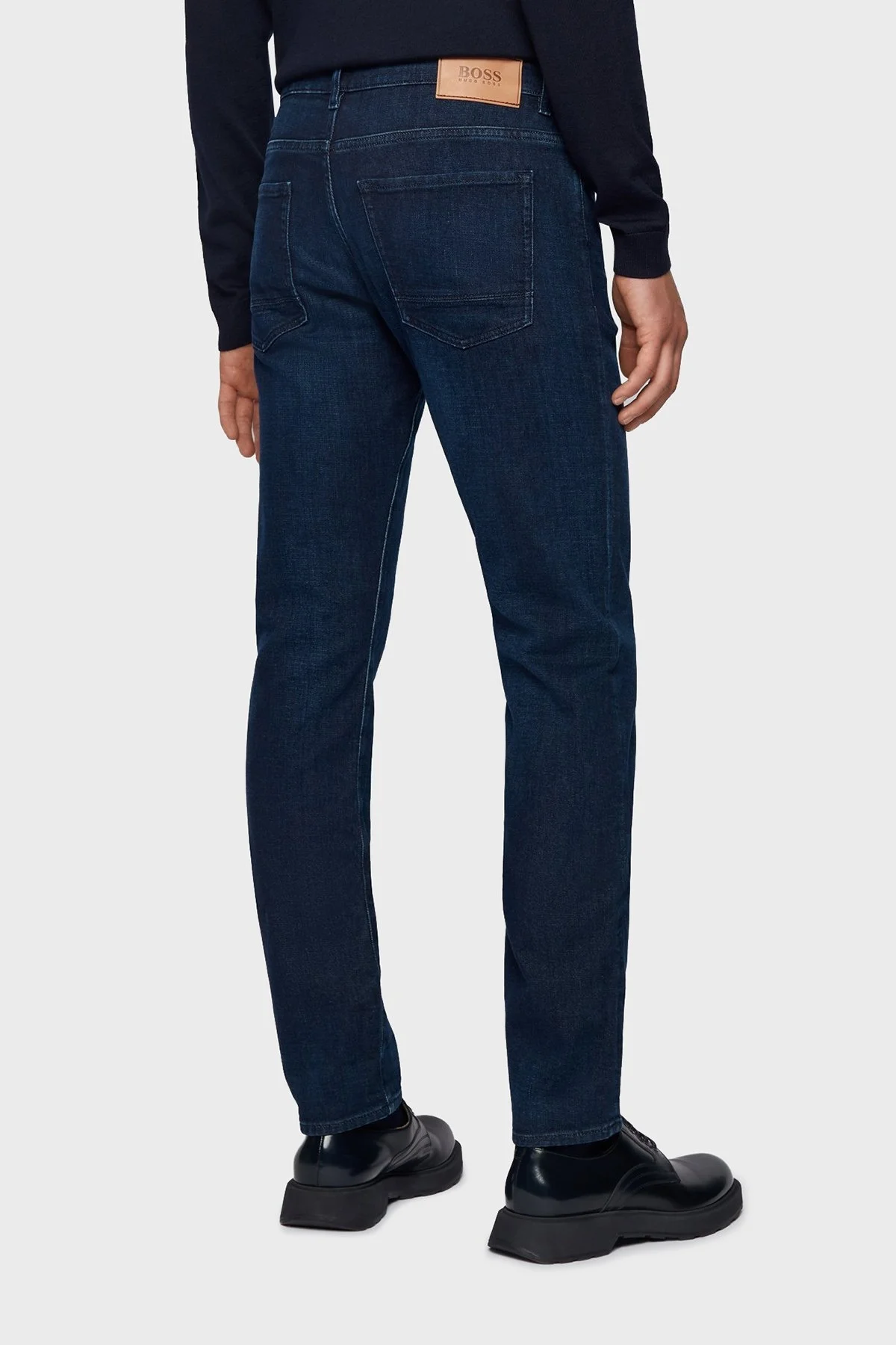 Hugo Boss Slim Fit Cepli Pamuklu Jeans Erkek Kot Pantolon 50458110 412 LACİVERT - 3