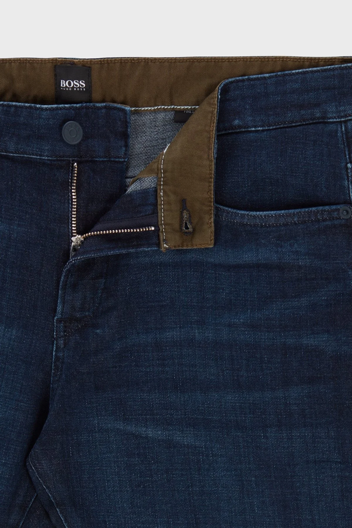 Hugo Boss Slim Fit Cepli Pamuklu Jeans Erkek Kot Pantolon 50458110 412 LACİVERT - 4