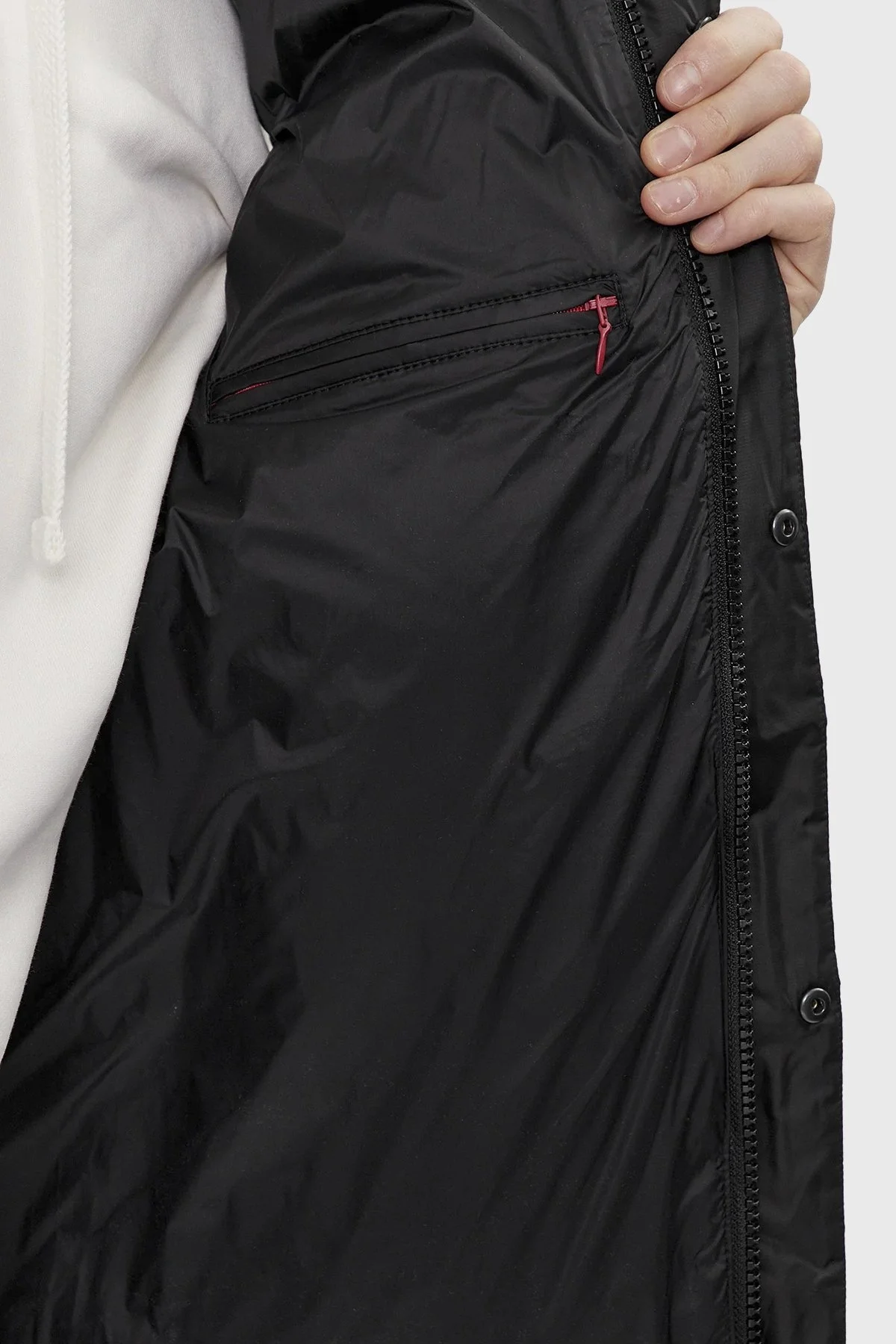 Hugo Cepli Dik Yaka Regular Fit Şişme Erkek Yelek 50496251 001 SİYAH - 5