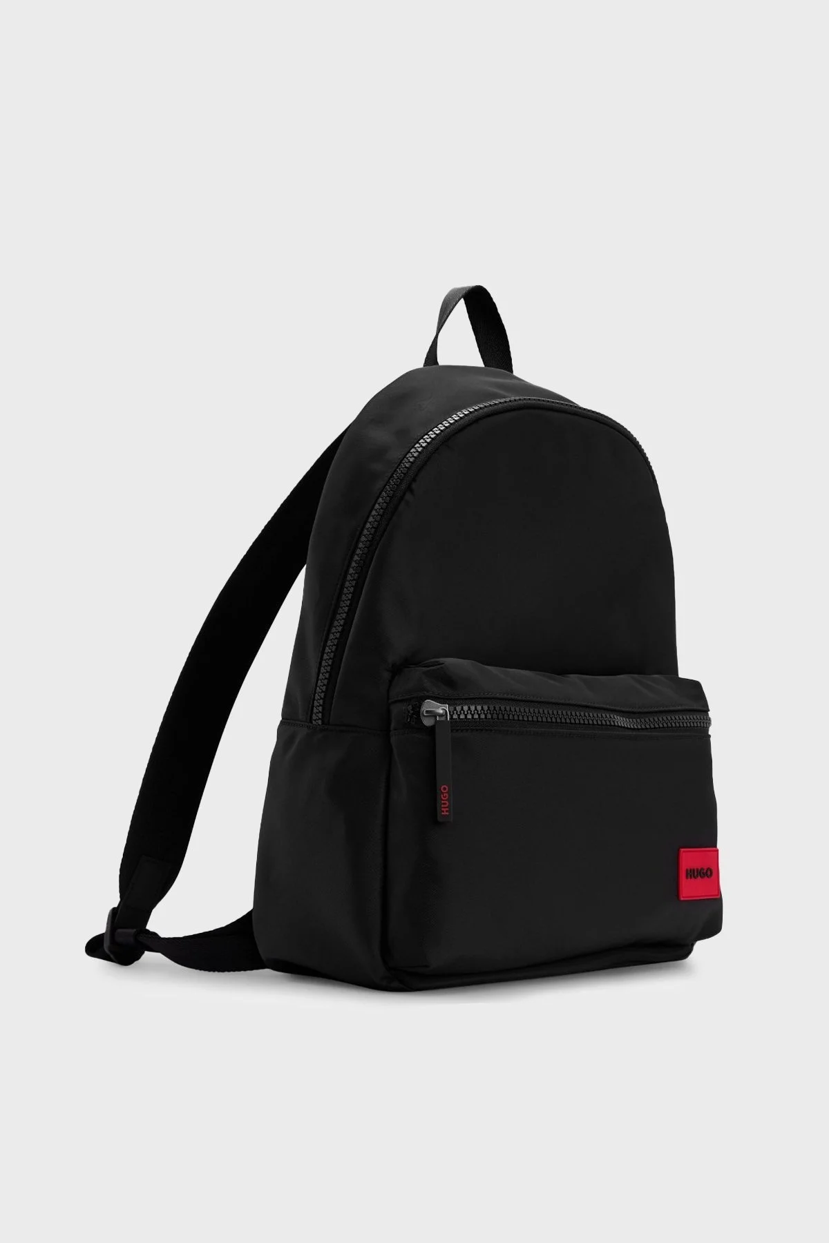 Hugo Çift Fermuarlı Kapatmalı Logolu Cepli Sırt Çanta Erkek Sırt Çantası 50492657 002 SİYAH - 4
