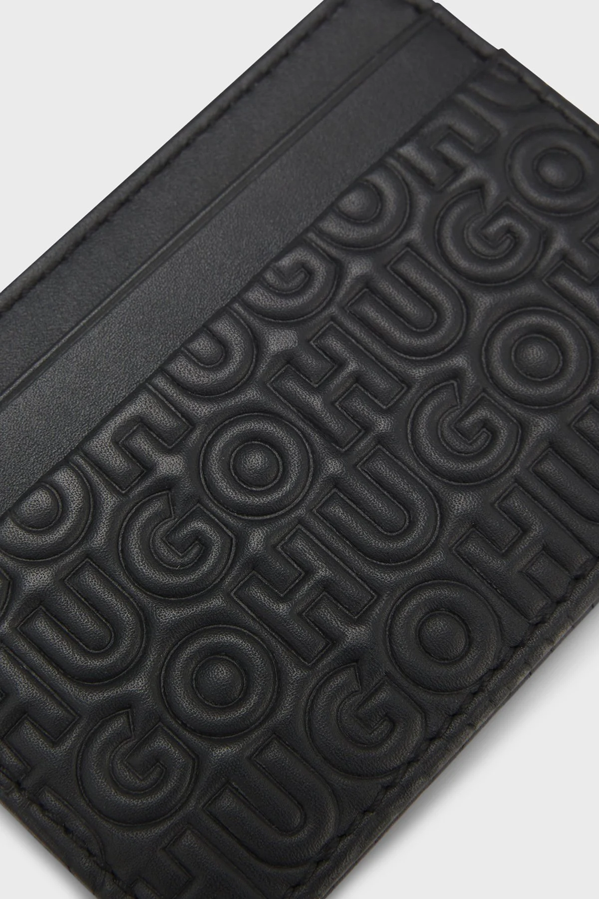 Hugo Deri Logolu Erkek Kartlık 50542009 002 SİYAH - 4