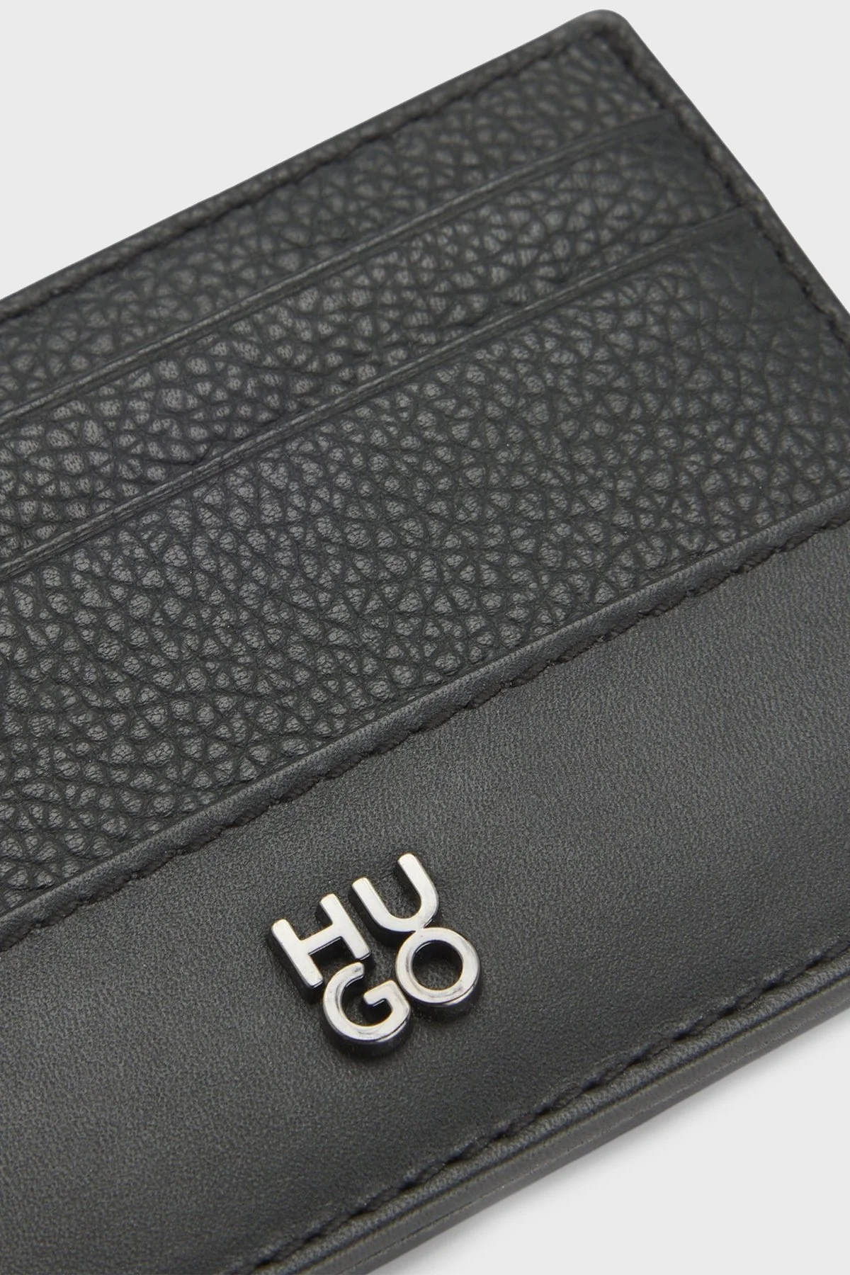 Hugo Deri Logolu Erkek Kartlık 50548764 001 SİYAH - 3