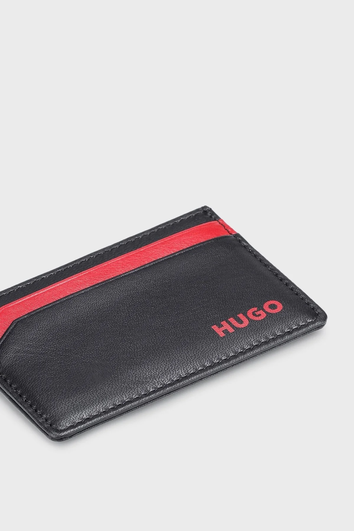 Hugo Hakiki Deri Erkek Cüzdan 50470746 002 SİYAH - 2