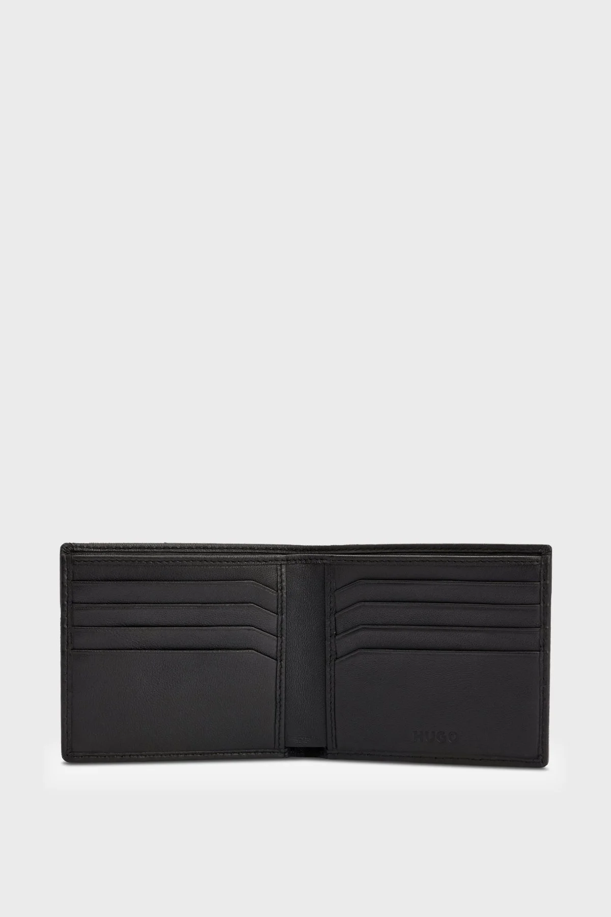 Hugo Hakiki Deri Erkek Cüzdan 50519248 001 SİYAH - 2