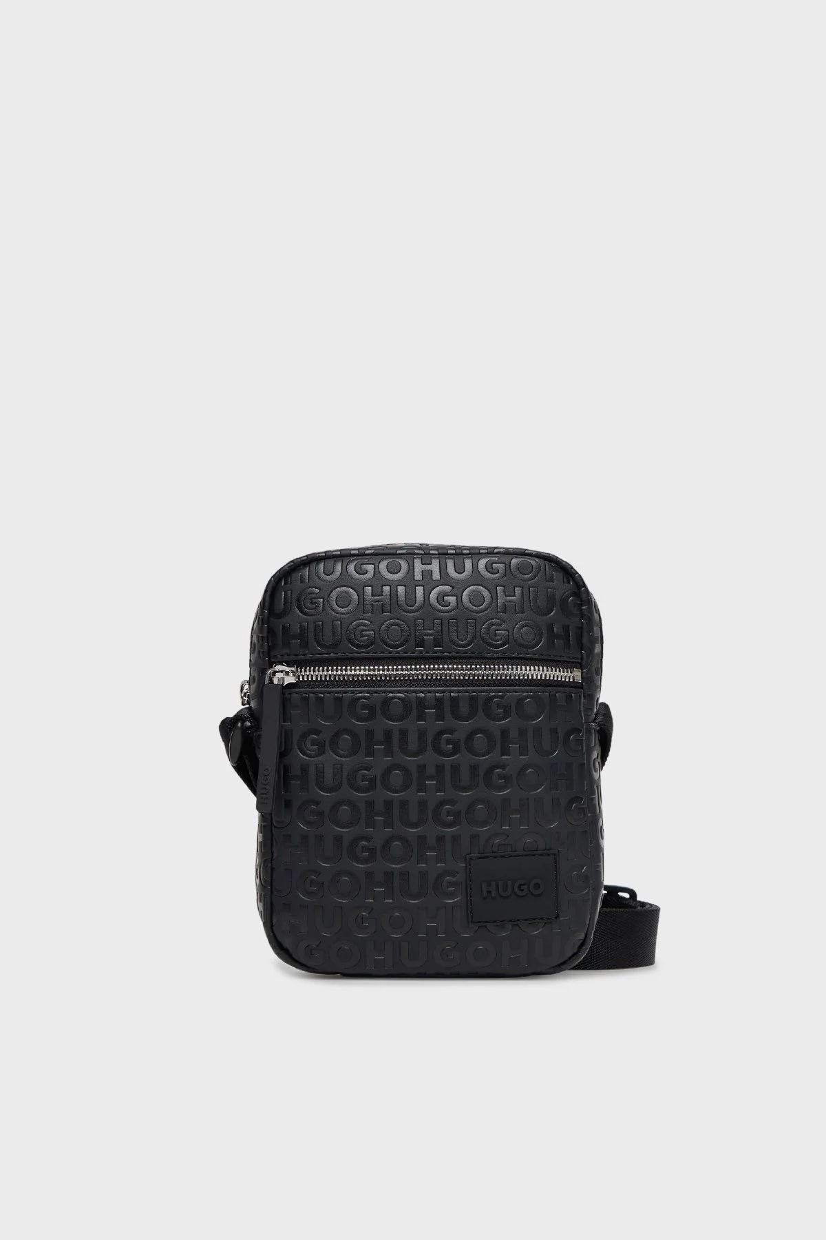 Hugo Jakarlı Logo Baskılı Ayarlanabilir Askılı Erkek Çanta 50547249 001 SİYAH - 1