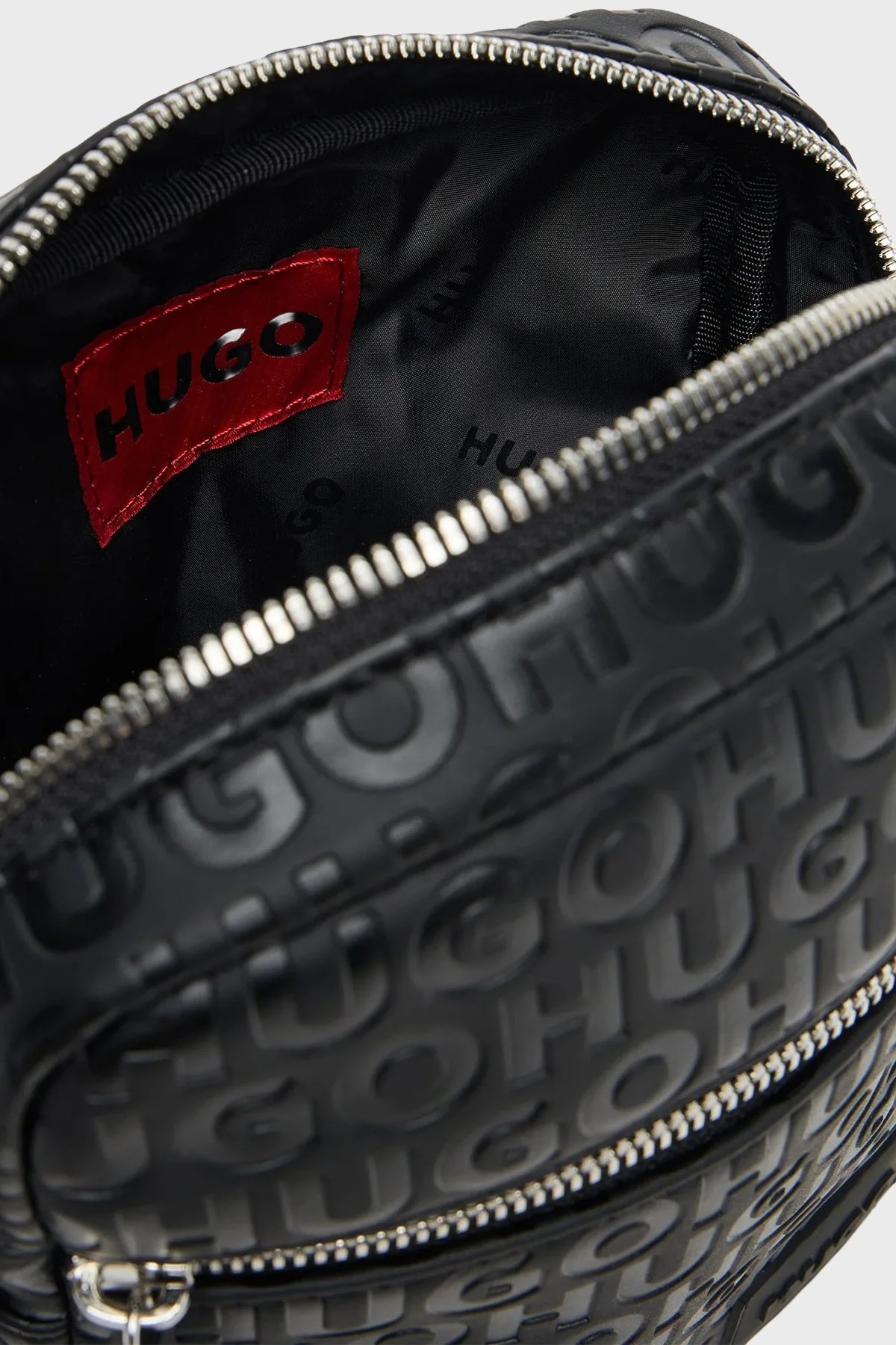 Hugo Jakarlı Logo Baskılı Ayarlanabilir Askılı Erkek Çanta 50547249 001 SİYAH - 4