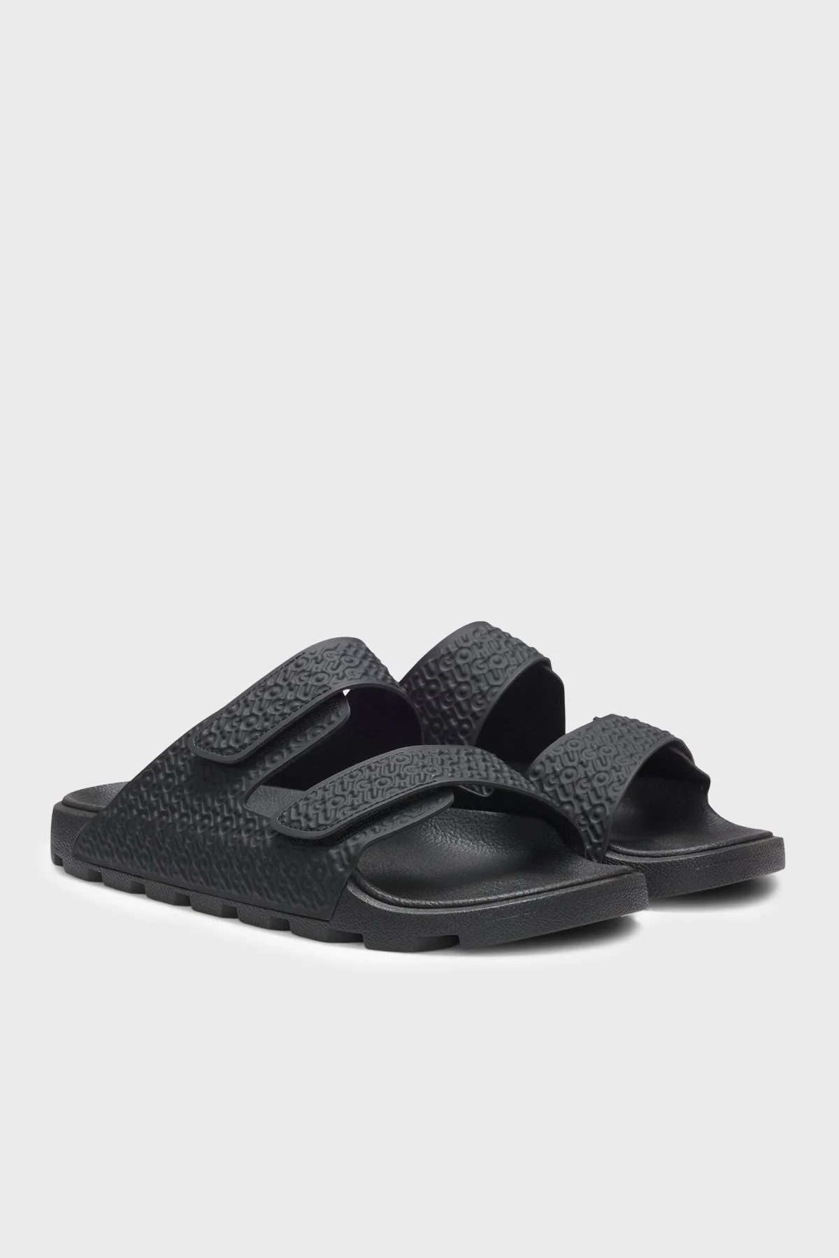 Hugo Kabartma Logolu Erkek Terlik 50563289 001 SİYAH - 3