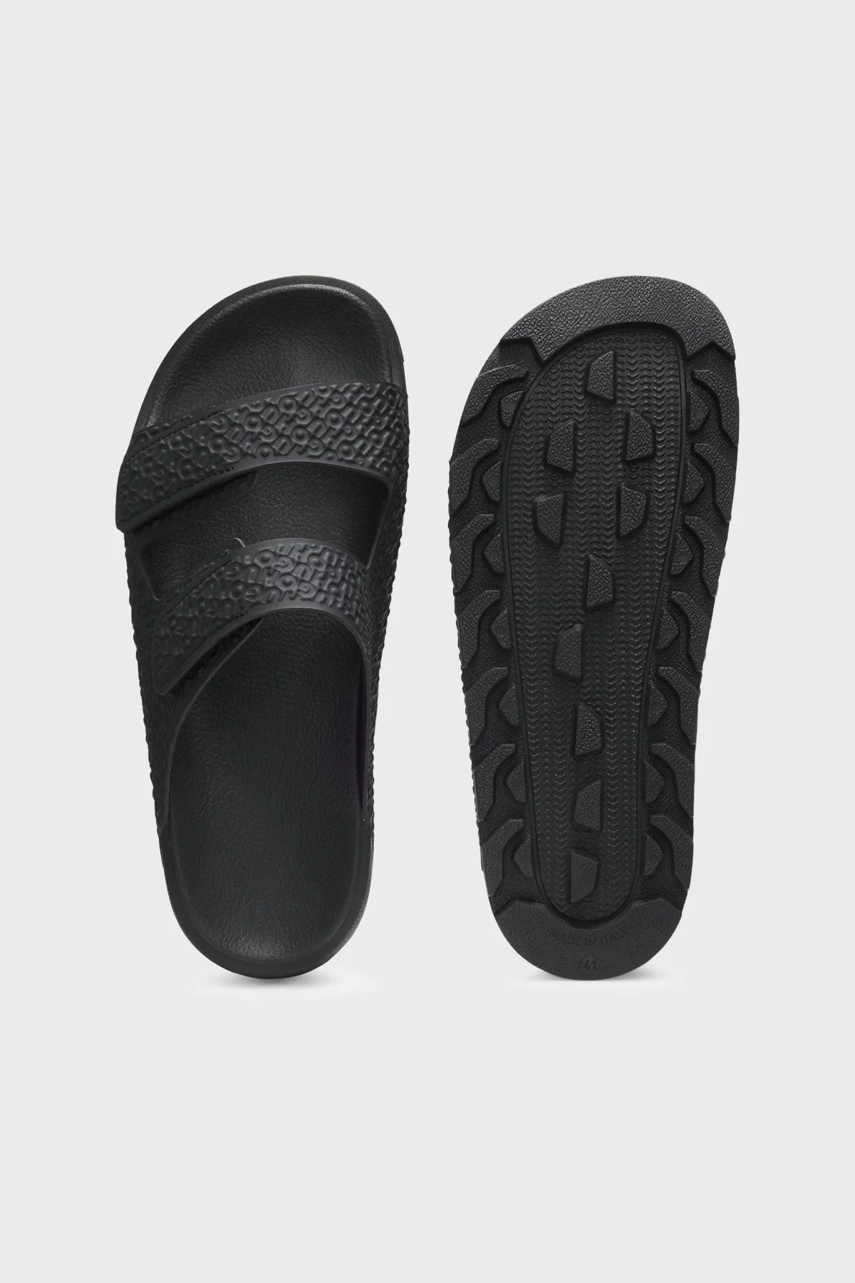 Hugo Kabartma Logolu Erkek Terlik 50563289 001 SİYAH - 5