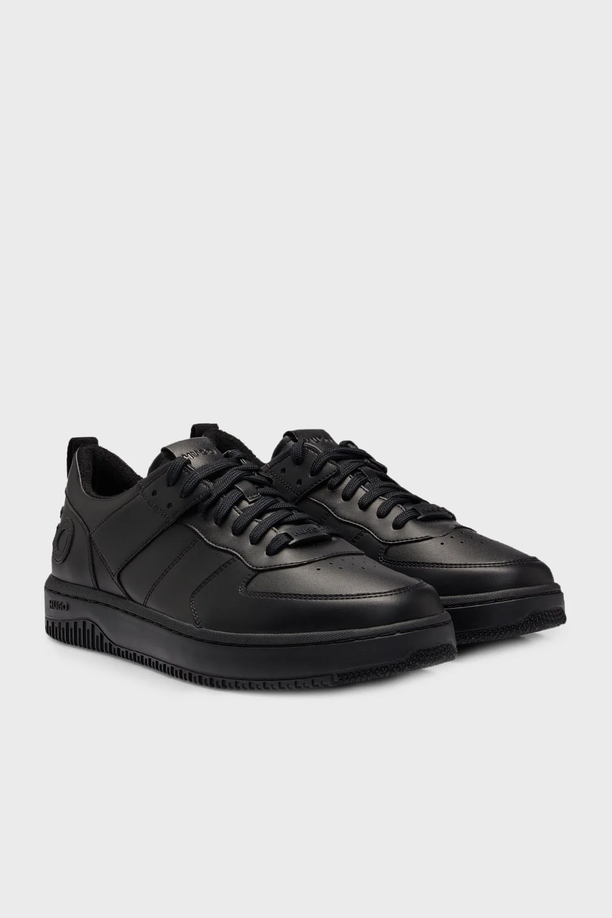 Hugo Kabartma Logolu Sneaker Erkek Ayakkabı 50505057 001 SİYAH - 3