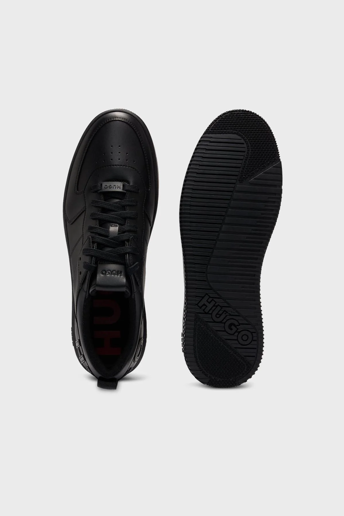 Hugo Kabartma Logolu Sneaker Erkek Ayakkabı 50505057 001 SİYAH - 5