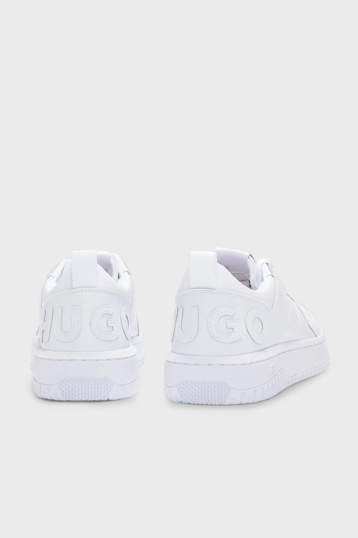 Hugo Kabartma Logolu Sneaker Erkek Ayakkabı 50505057 100 BEYAZ - 4