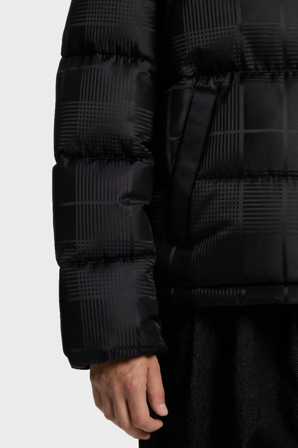 Hugo Kapitoneli Regular Fit Dik Yaka Şişme Erkek Mont 50570791 001 Siyah - 5