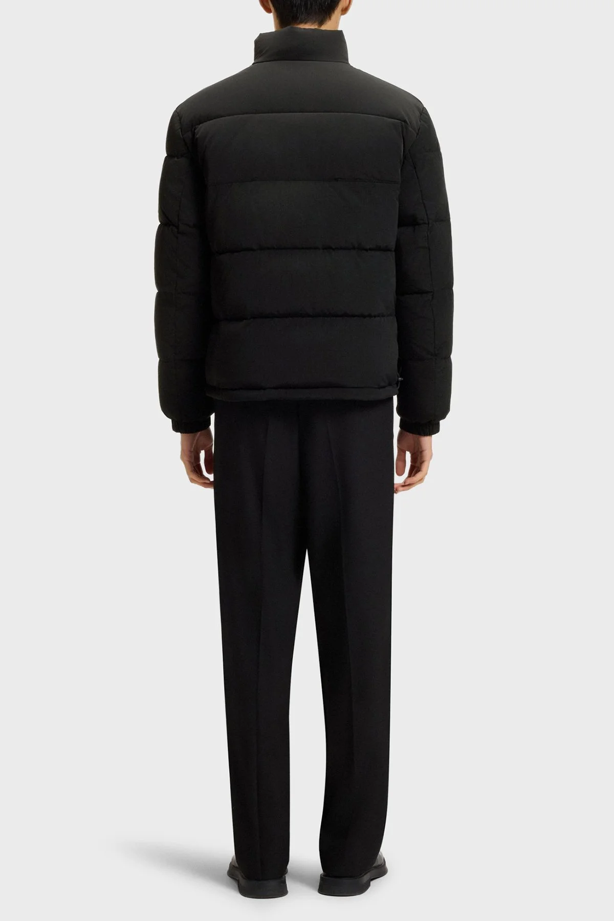 Hugo Kapitoneli Regular Fit Dik Yaka Su İtici Erkek Mont 50547887 001 SİYAH - 3