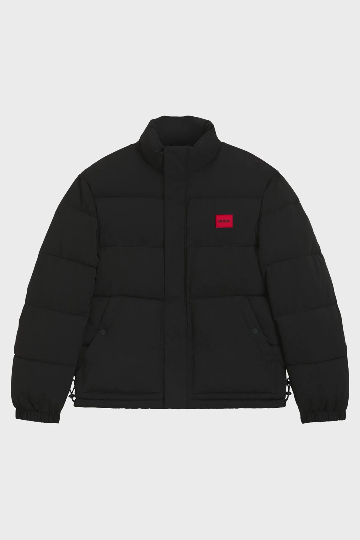 Hugo Kapitoneli Regular Fit Dik Yaka Su İtici Erkek Mont 50547887 001 SİYAH - 6