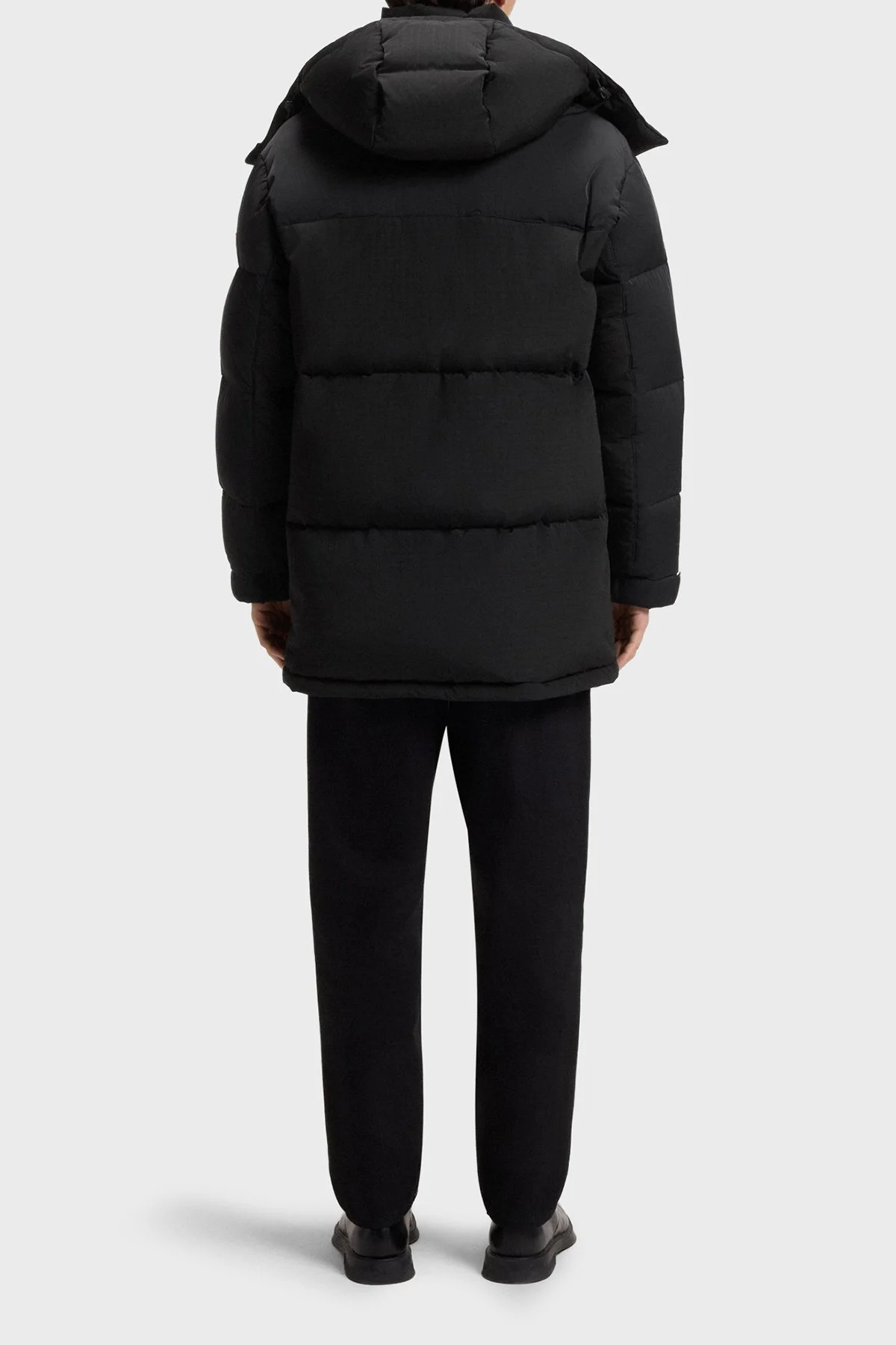 Hugo Kapitoneli Regular Fit Kapüşonlu Su İtici Erkek Mont 50547890 001 SİYAH - 3