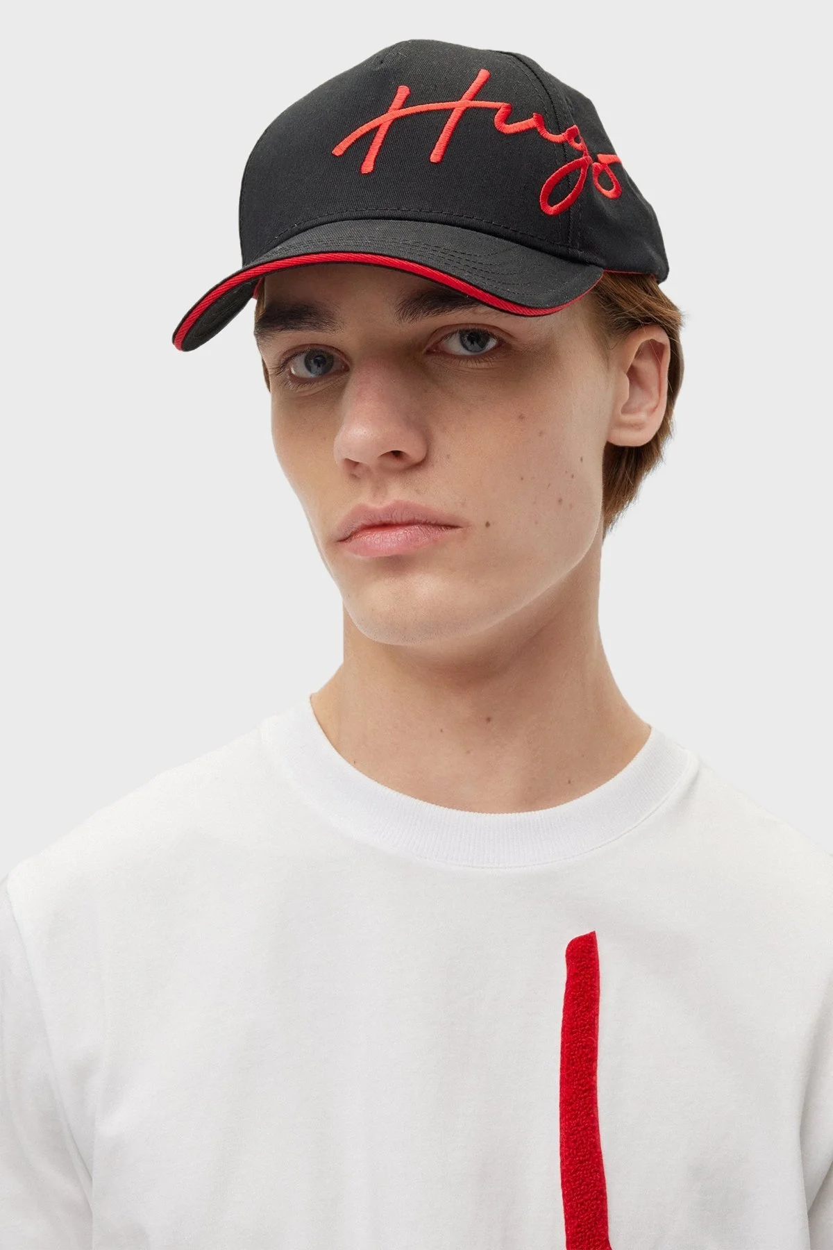 Hugo Logo İşlemeli Pamuklu Erkek Şapka 50484571 001 SİYAH - 2
