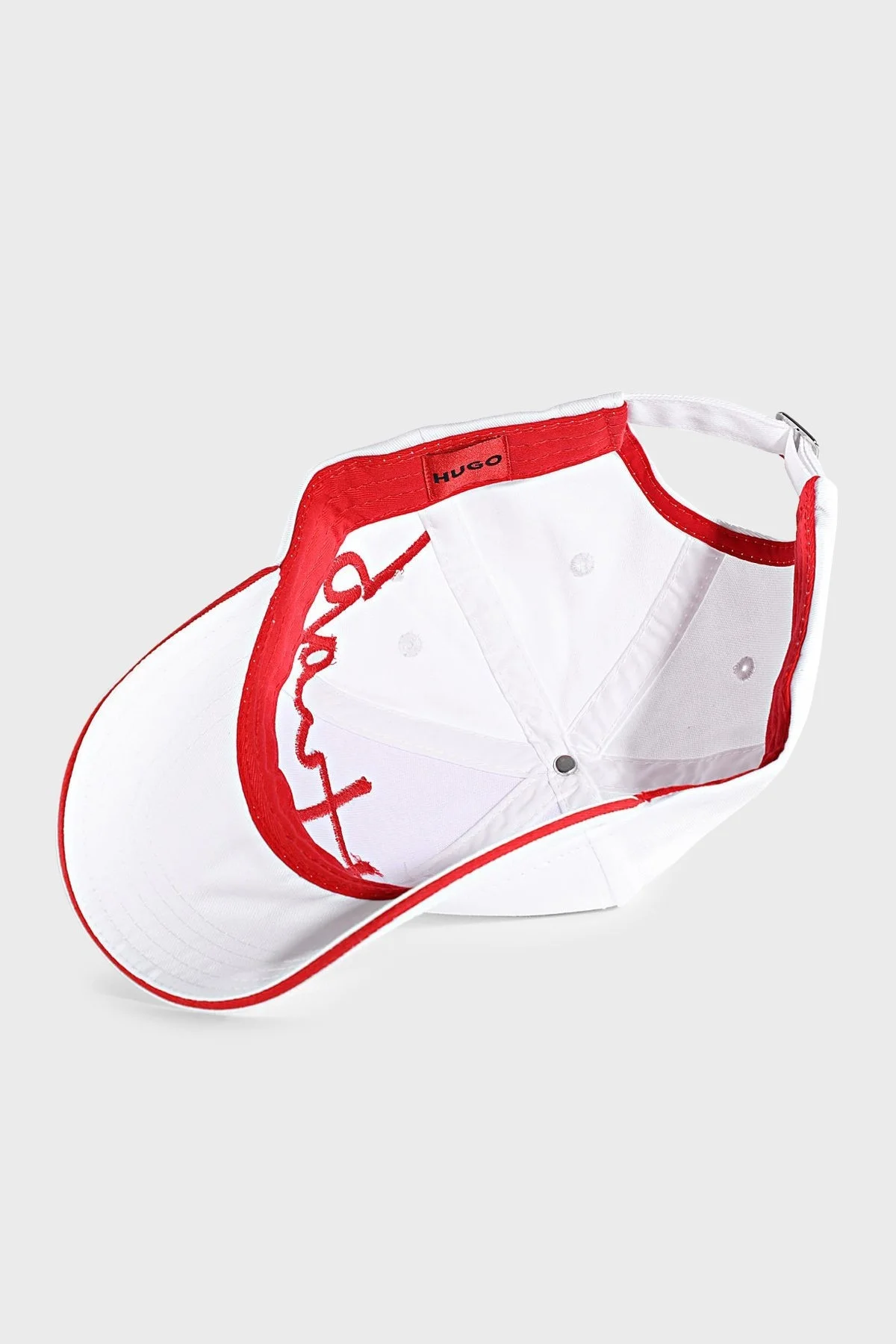 Hugo Logo İşlemeli Pamuklu Erkek Şapka 50484571 100 BEYAZ - 2
