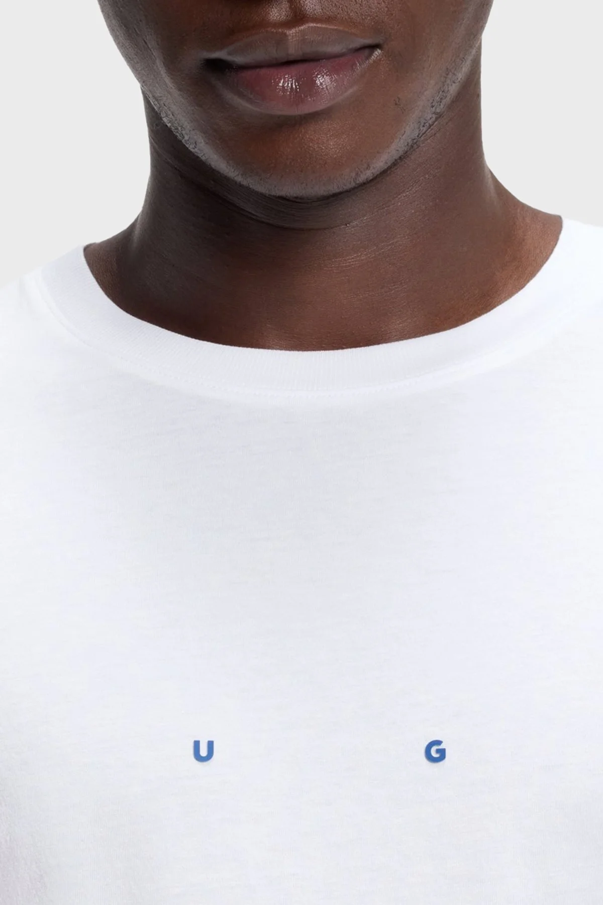 Hugo Logolu % 100 Pamuk Bisiklet Yaka Erkek T Shirt 50566086 100 Beyaz - 4