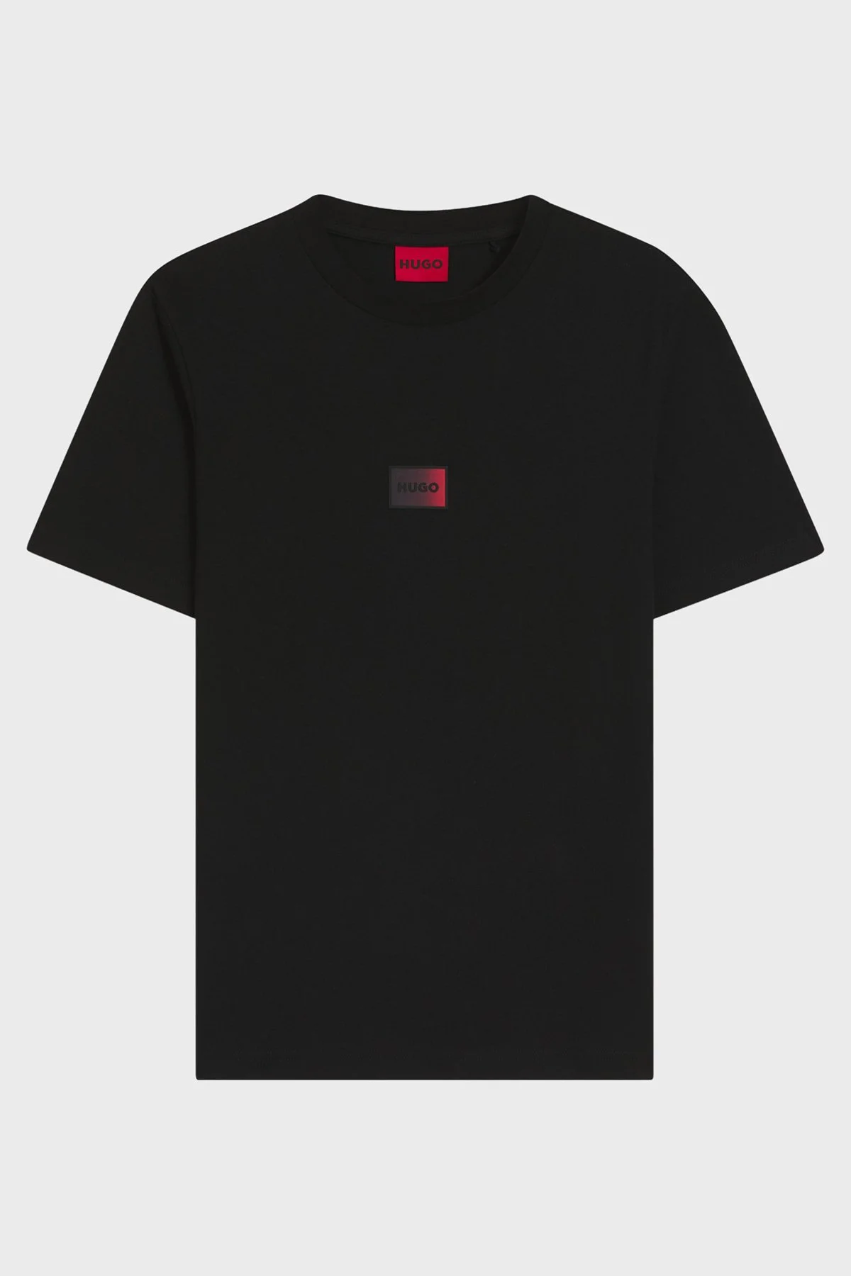 Hugo Logolu % 100 Pamuk Regular Fit Bisiklet Yaka Erkek T Shirt 50553124 001 SİYAH - 4