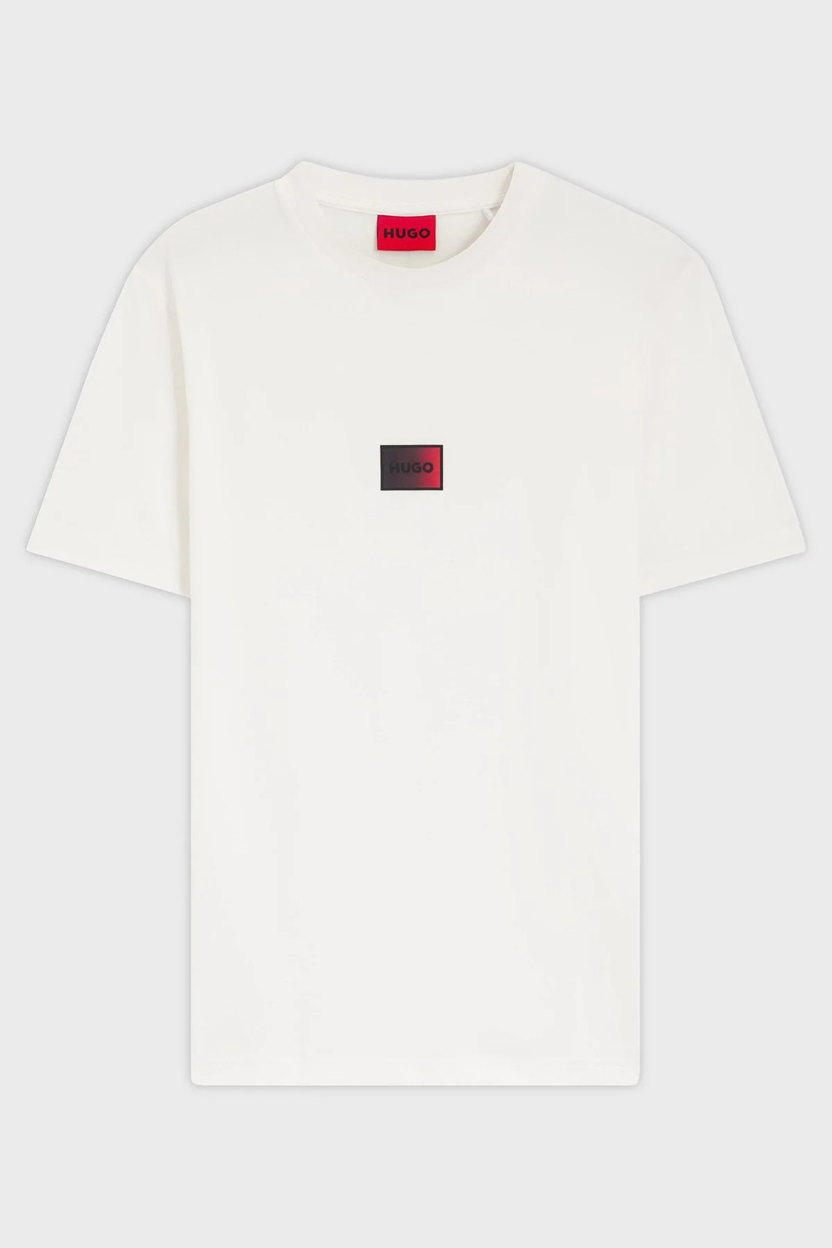 Hugo Logolu % 100 Pamuk Regular Fit Bisiklet Yaka Erkek T Shirt 50553124 102 BEYAZ - 5