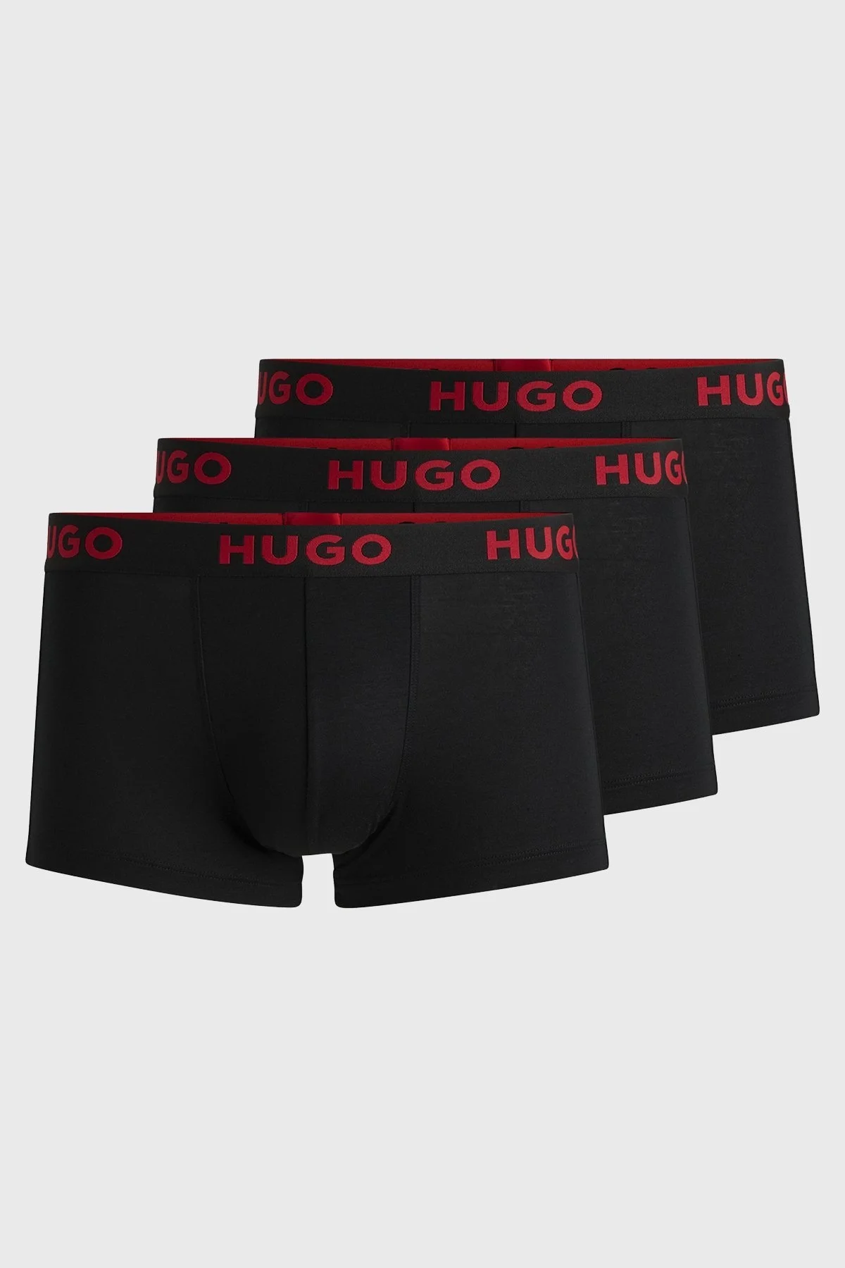 Hugo Logolu 3 Pack Erkek Boxer 50496723 001 SİYAH - 1