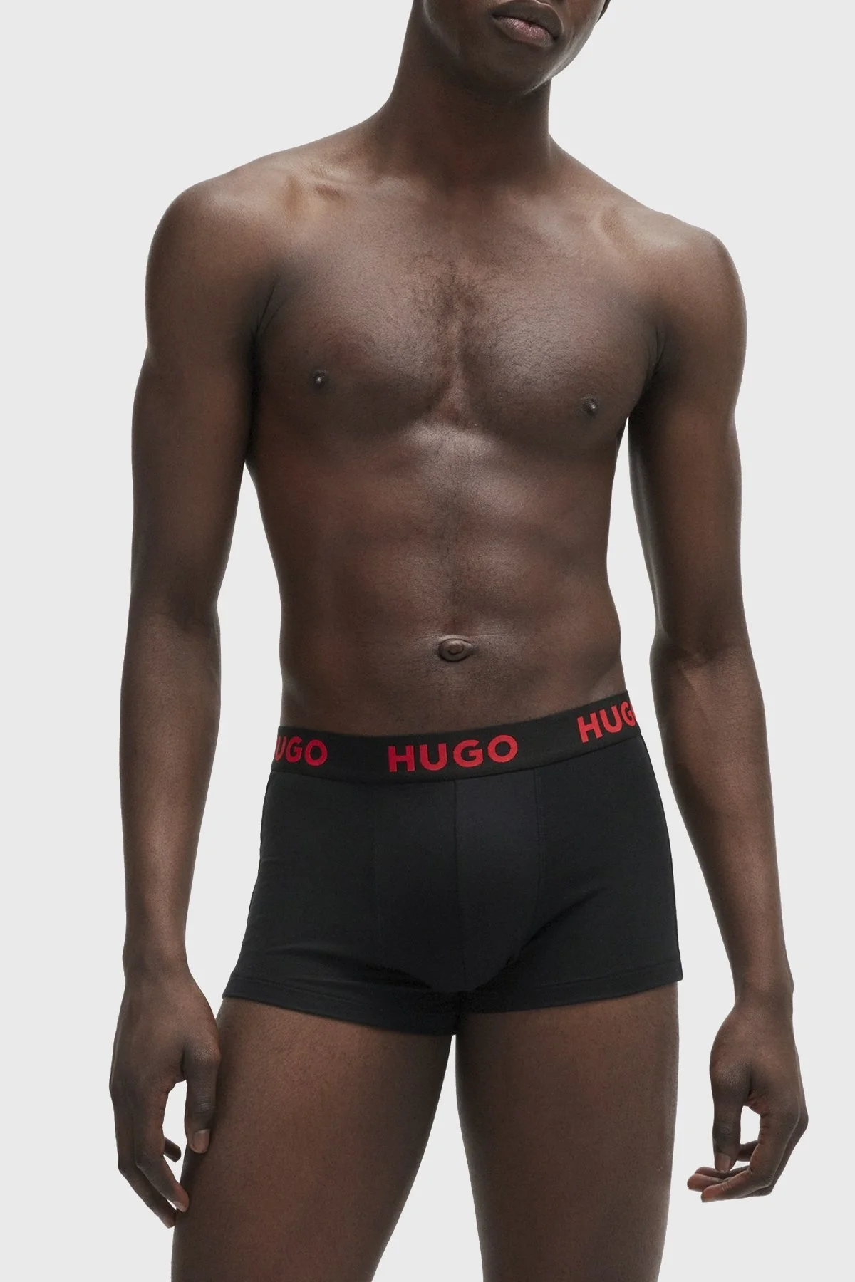 Hugo Logolu 3 Pack Erkek Boxer 50496723 001 SİYAH - 2