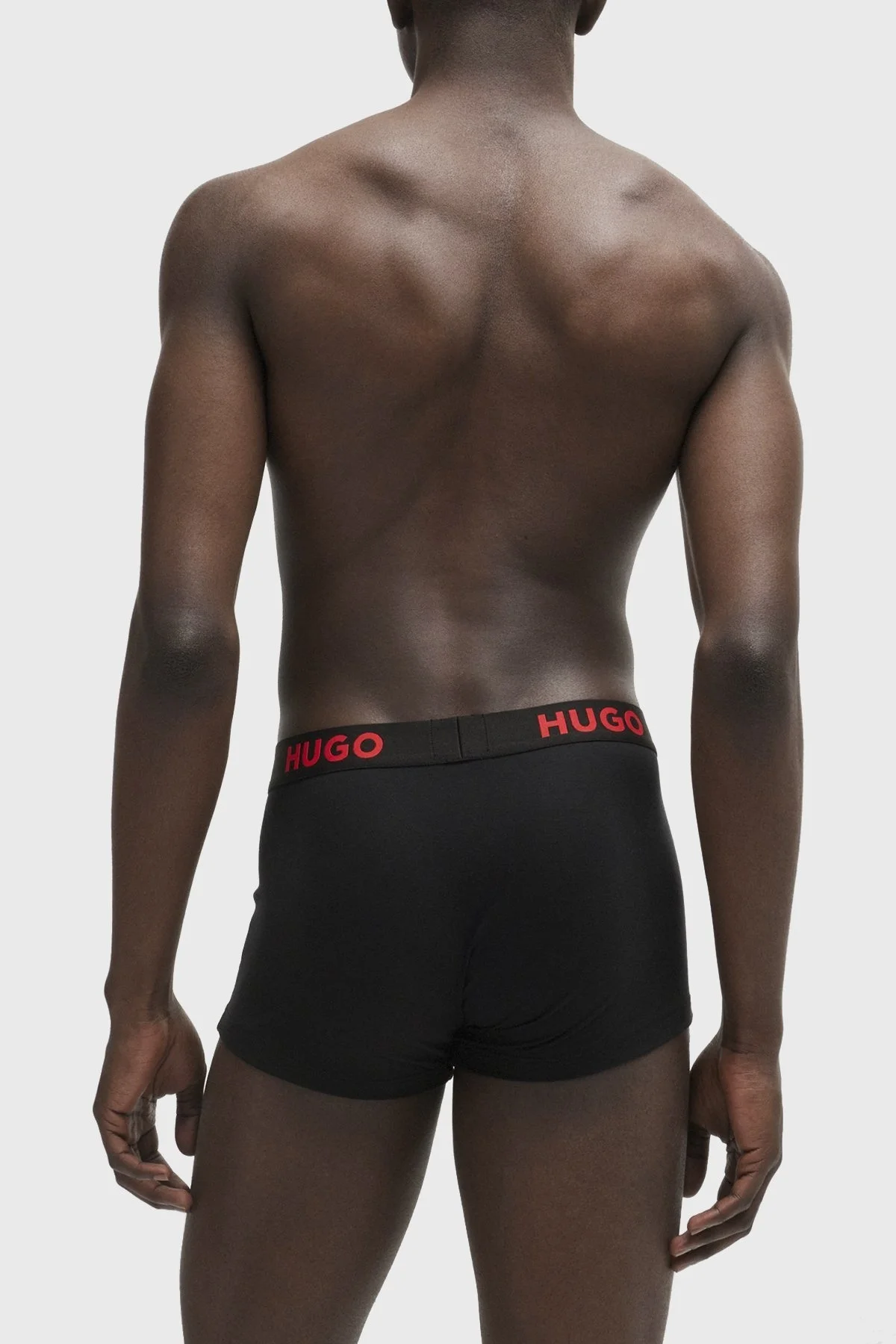 Hugo Logolu 3 Pack Erkek Boxer 50496723 001 SİYAH - 3