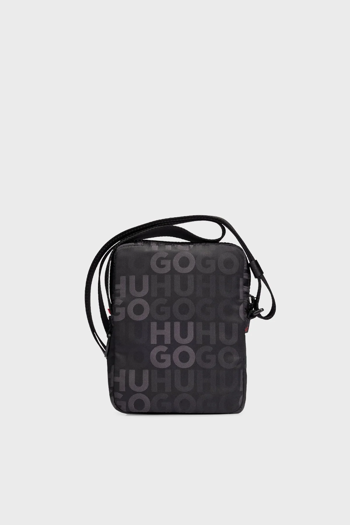 Hugo Logolu Ayarlanabilir Askılı Fermuarlı Erkek Çanta 50504099 001 SİYAH - 4