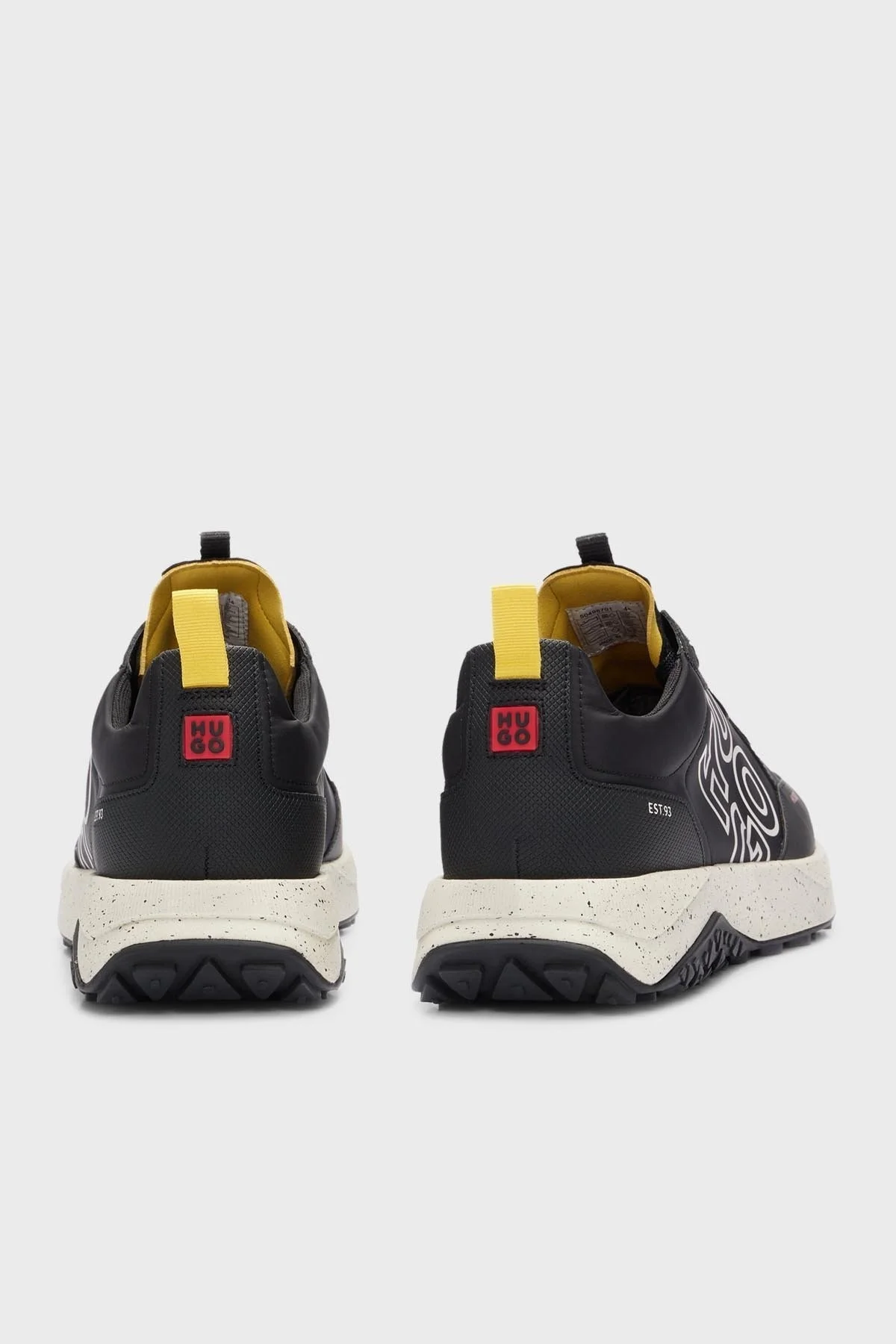 Hugo Logolu Bağcıklı Spor Erkek Ayakkabı 50498701 001 SİYAH - 5