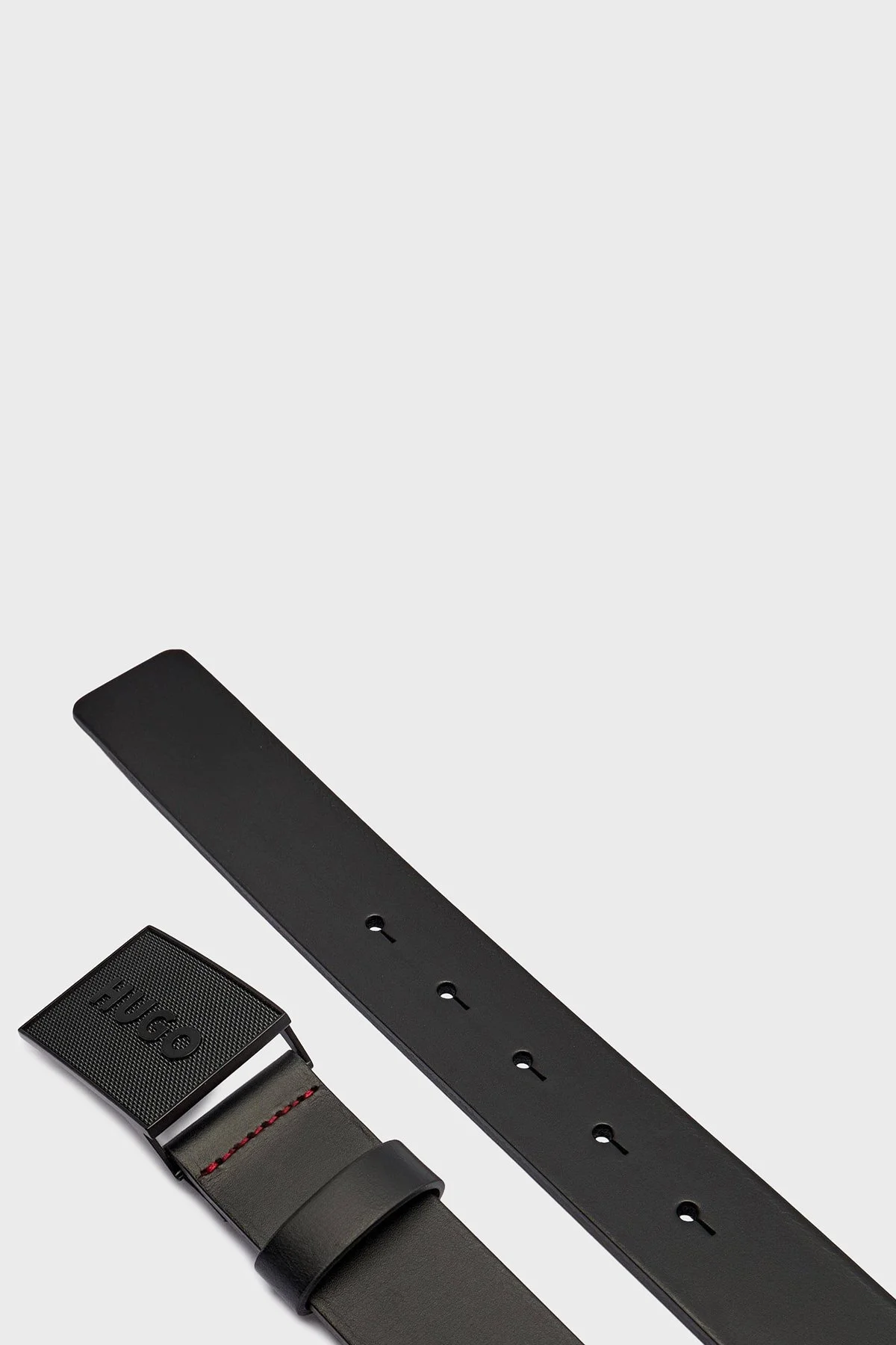 Hugo Logolu Deri Erkek Kemer 50548359 001 SİYAH - 2