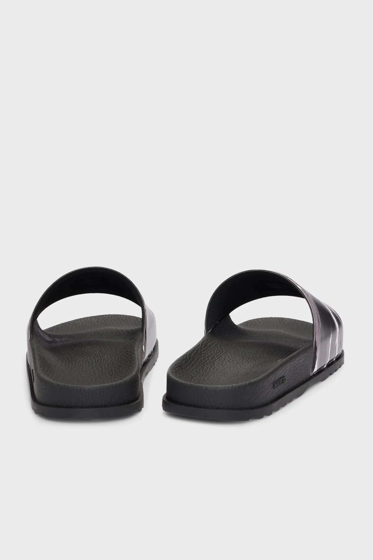 Hugo Logolu Düz Erkek Terlik 50517301 961 SİYAH - 10