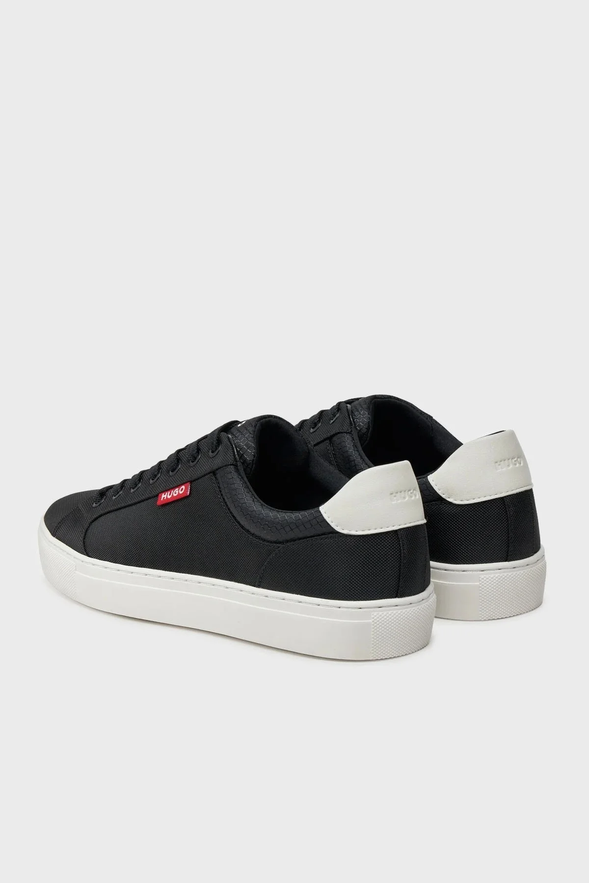 Hugo Logolu Kalın Taban Sneaker Erkek Ayakkabı 50541693 001 SİYAH - 4