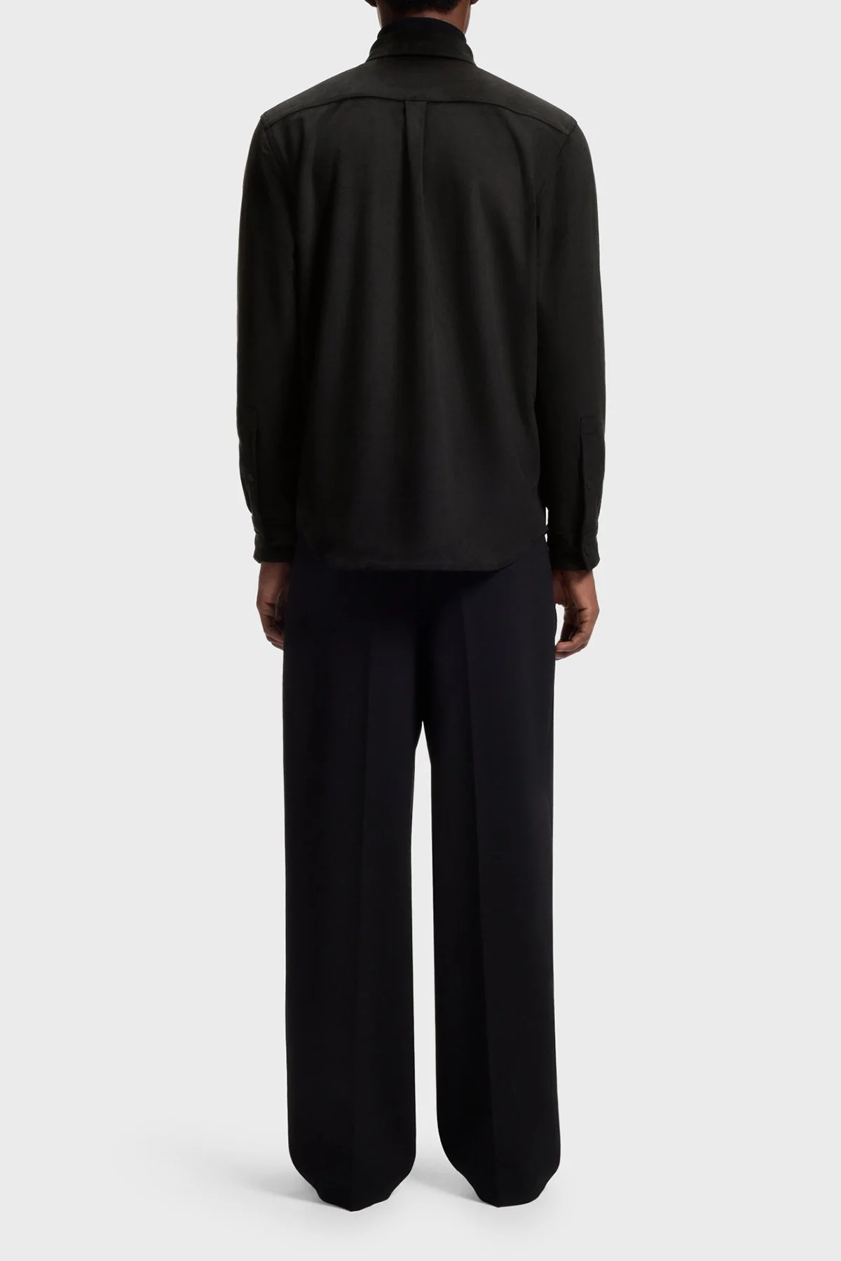 Hugo Logolu Oversize Klasik Yaka Erkek Gömlek 50566311 001 Siyah - 3