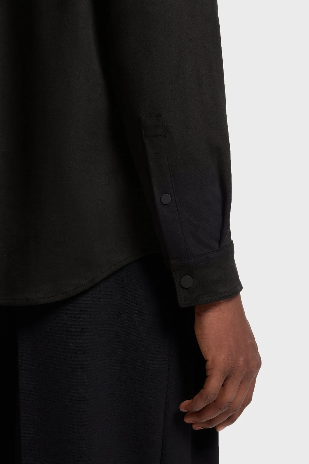 Hugo Logolu Oversize Klasik Yaka Erkek Gömlek 50566311 001 Siyah - 5