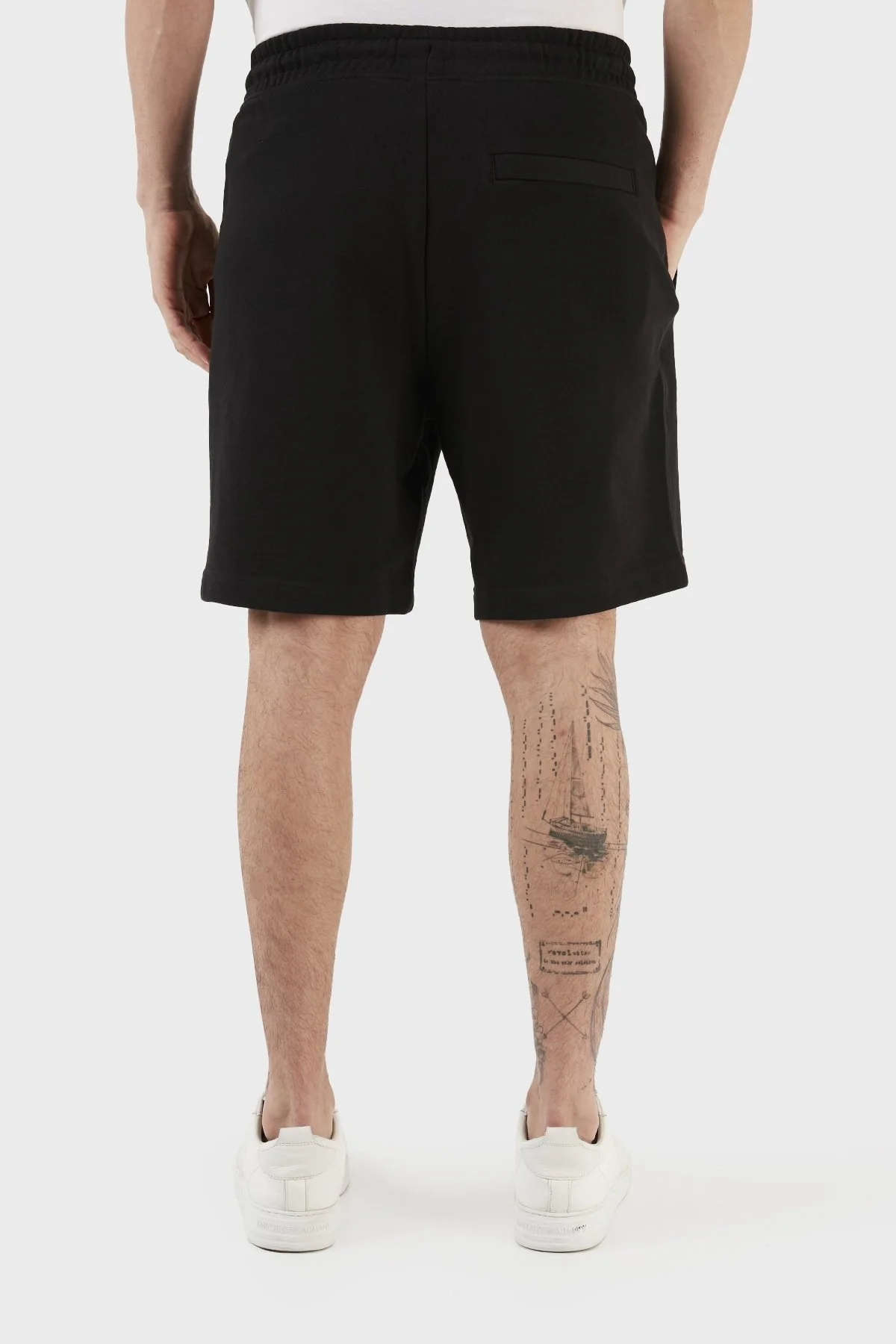 Hugo Logolu Pamuklu Belden Bağlamalı Relaxed Fit Cepli Erkek Short 50486438 001 SİYAH - 6