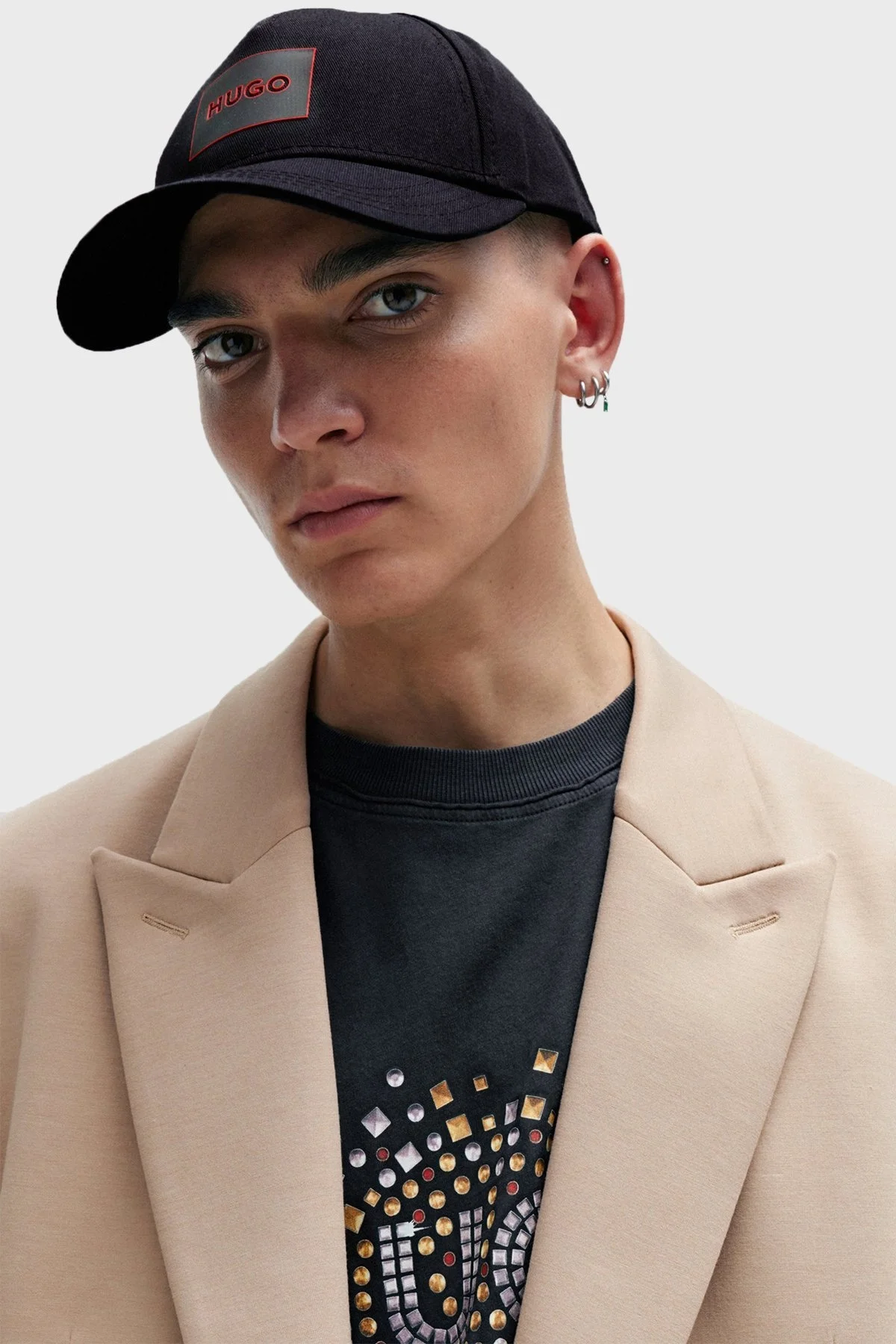 Hugo Logolu Pamuklu Erkek Şapka 50506053 001 SİYAH - 2