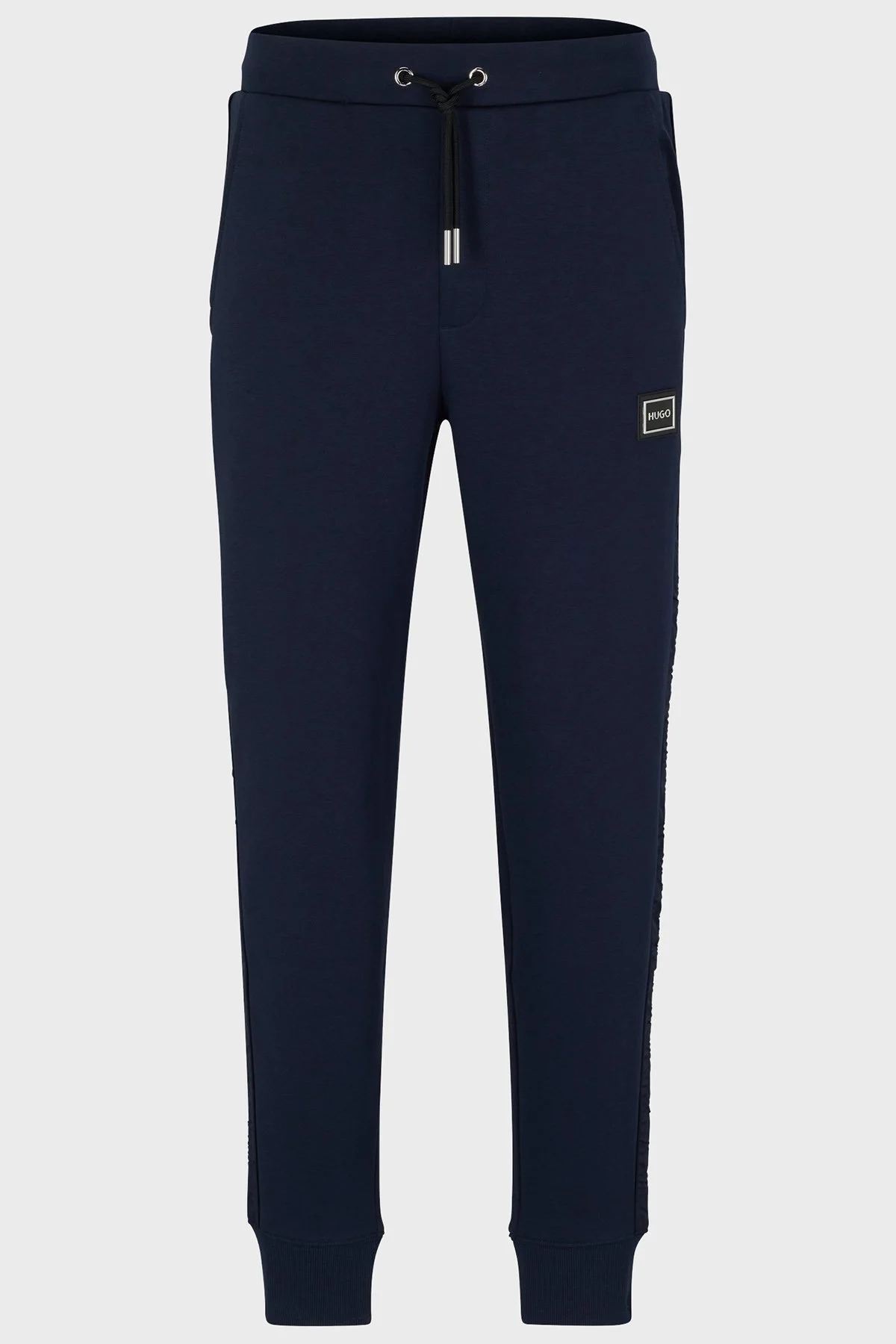 Hugo Logolu Pamuklu Regular Fit Belden Bağlamalı Cepli Spor Erkek Pantolon 50485256 405 LACİVERT - 6